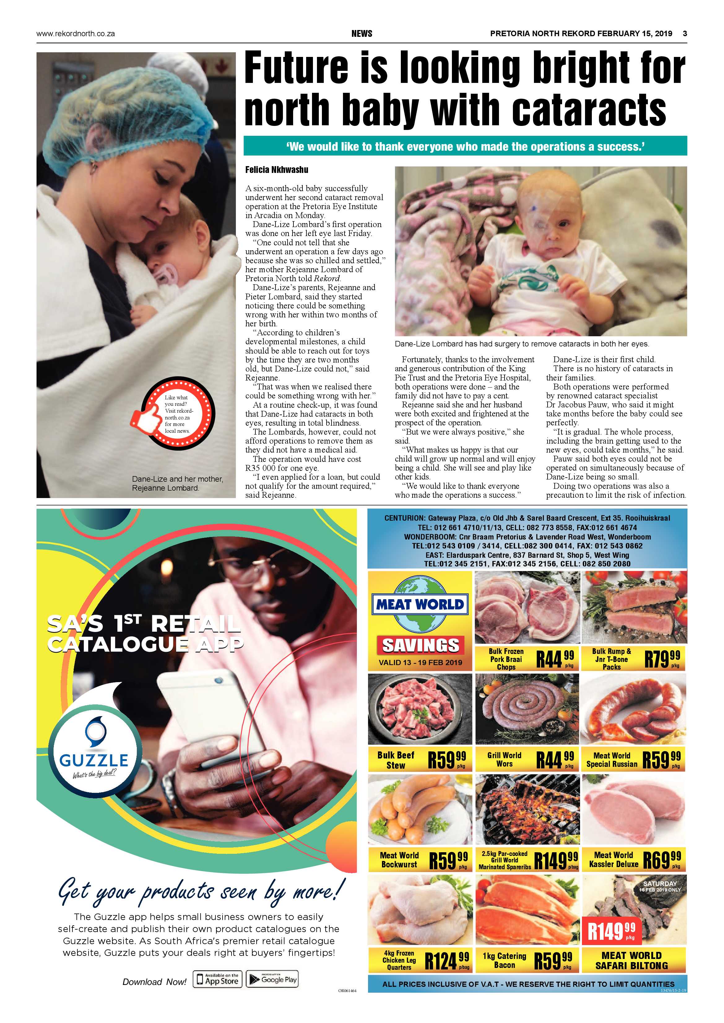 Rekord North 15 February 2019 | Rekord North