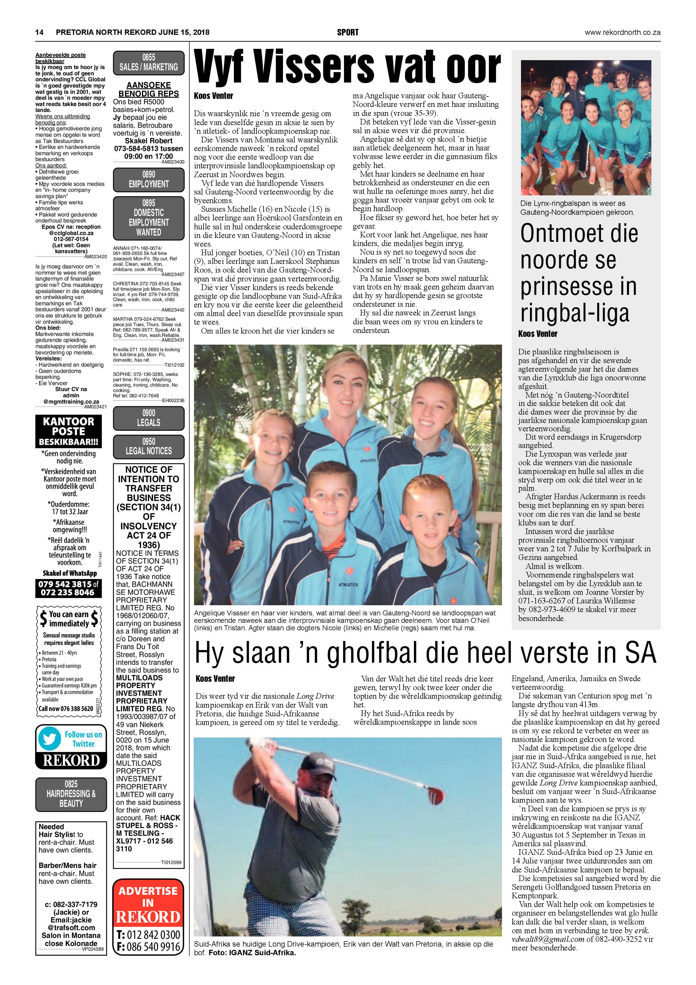 Rekord North 15 June 2018 page 14