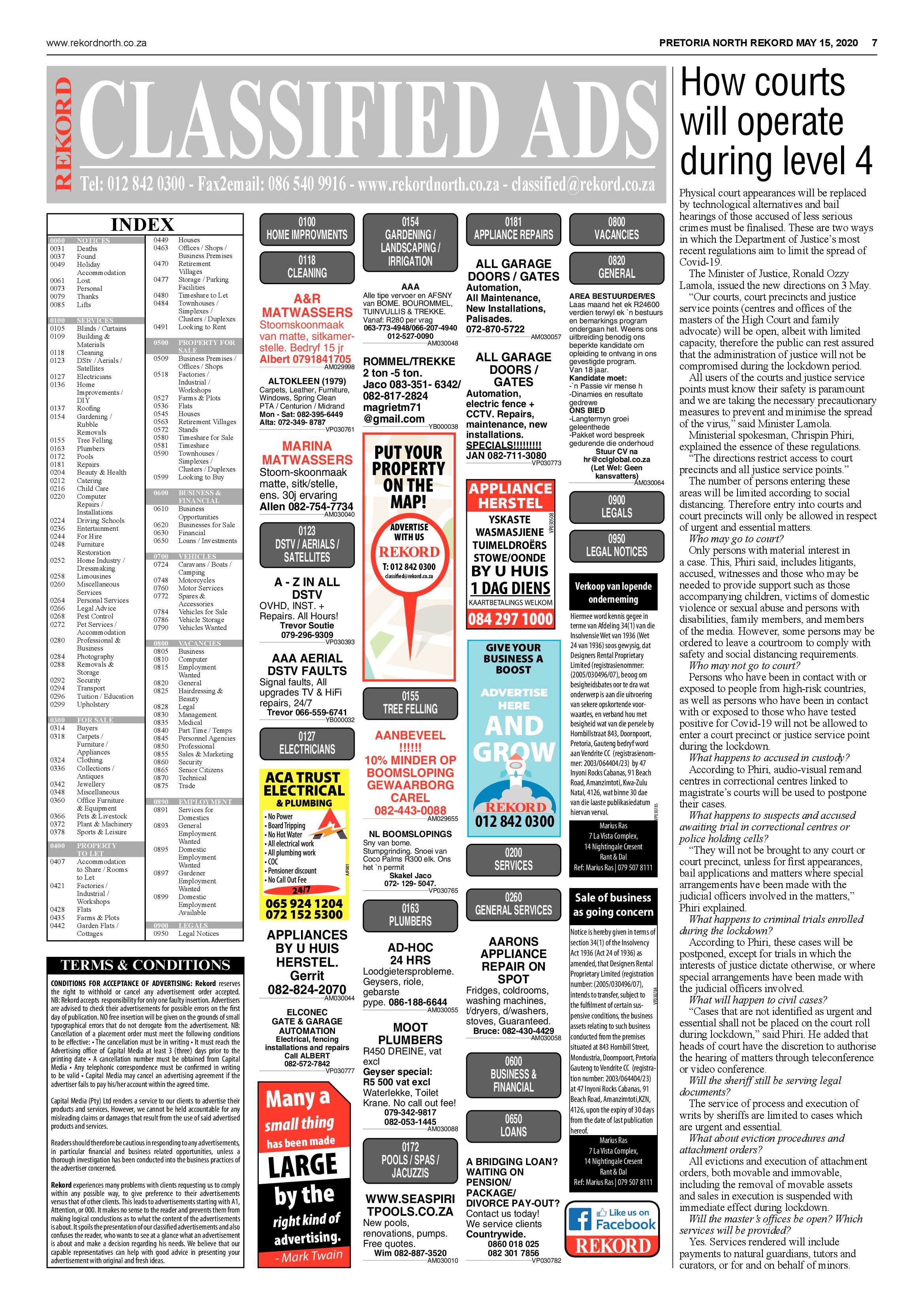 Rekord North 15 May 2020 page 7