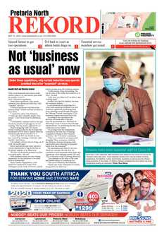 Rekord North 15 May 2020