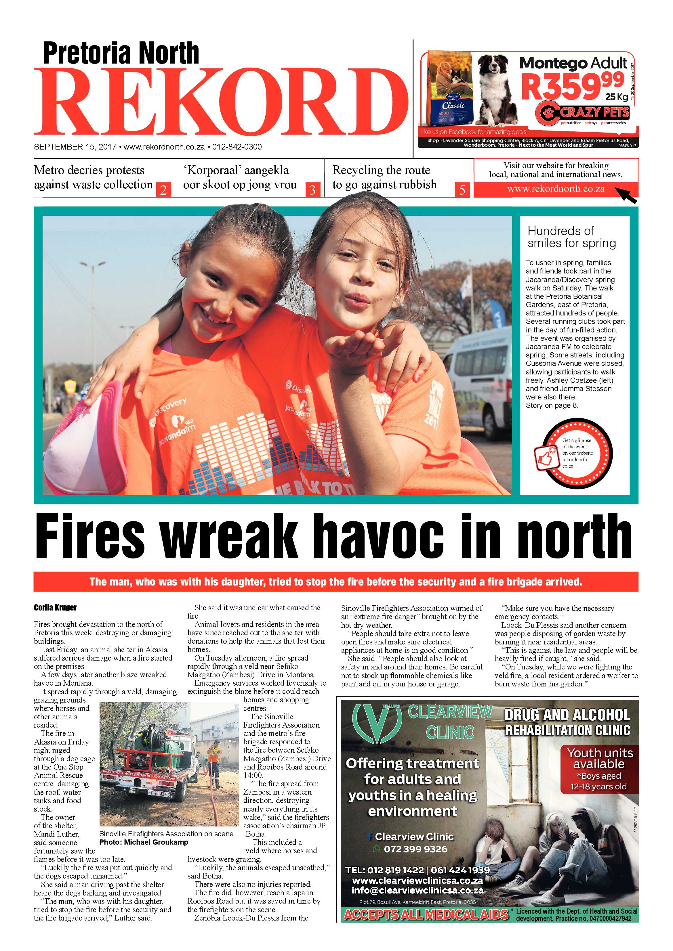 Rekord North 15 September 2017 page 1