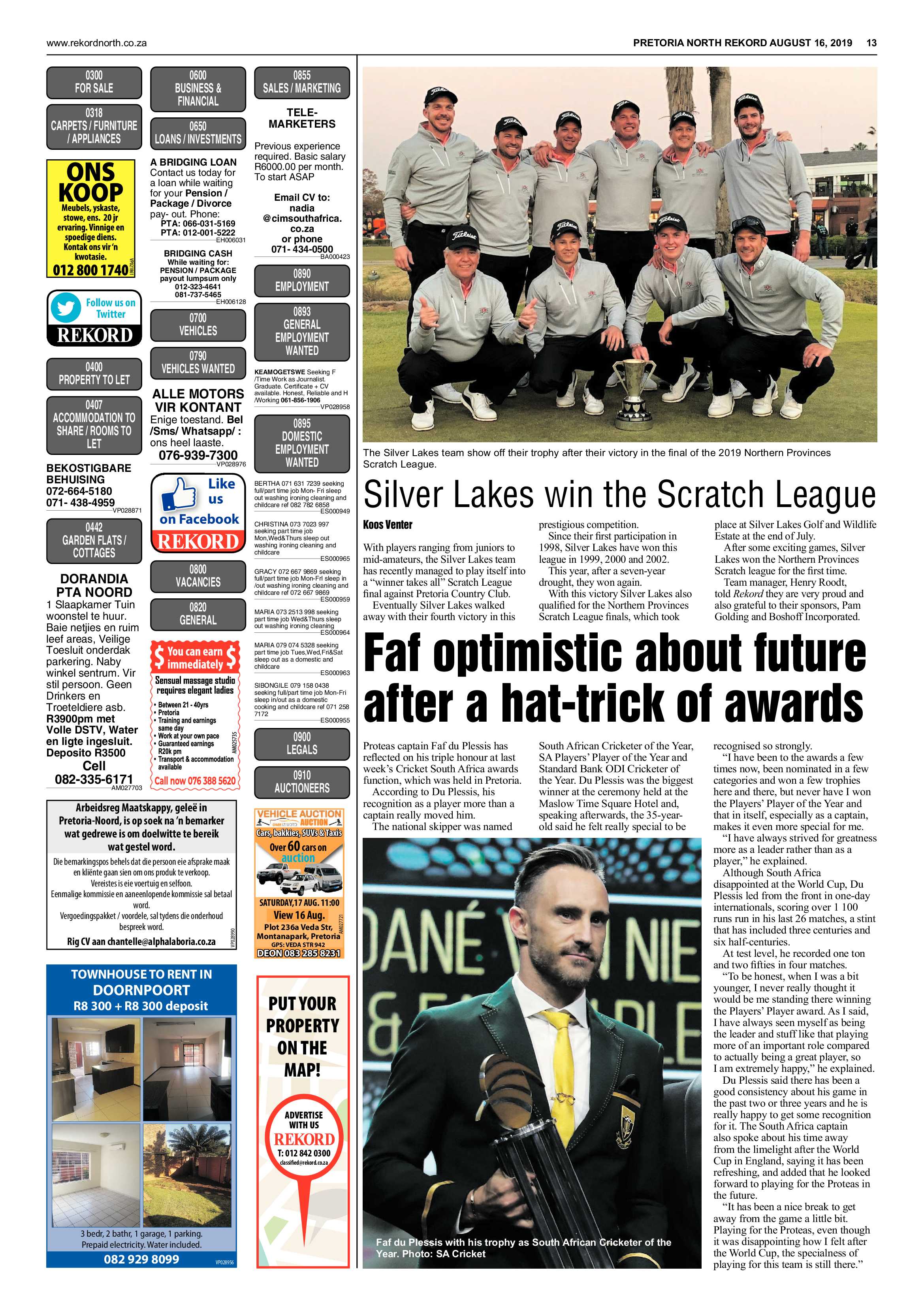 Rekord North 16 August 2019 page 13