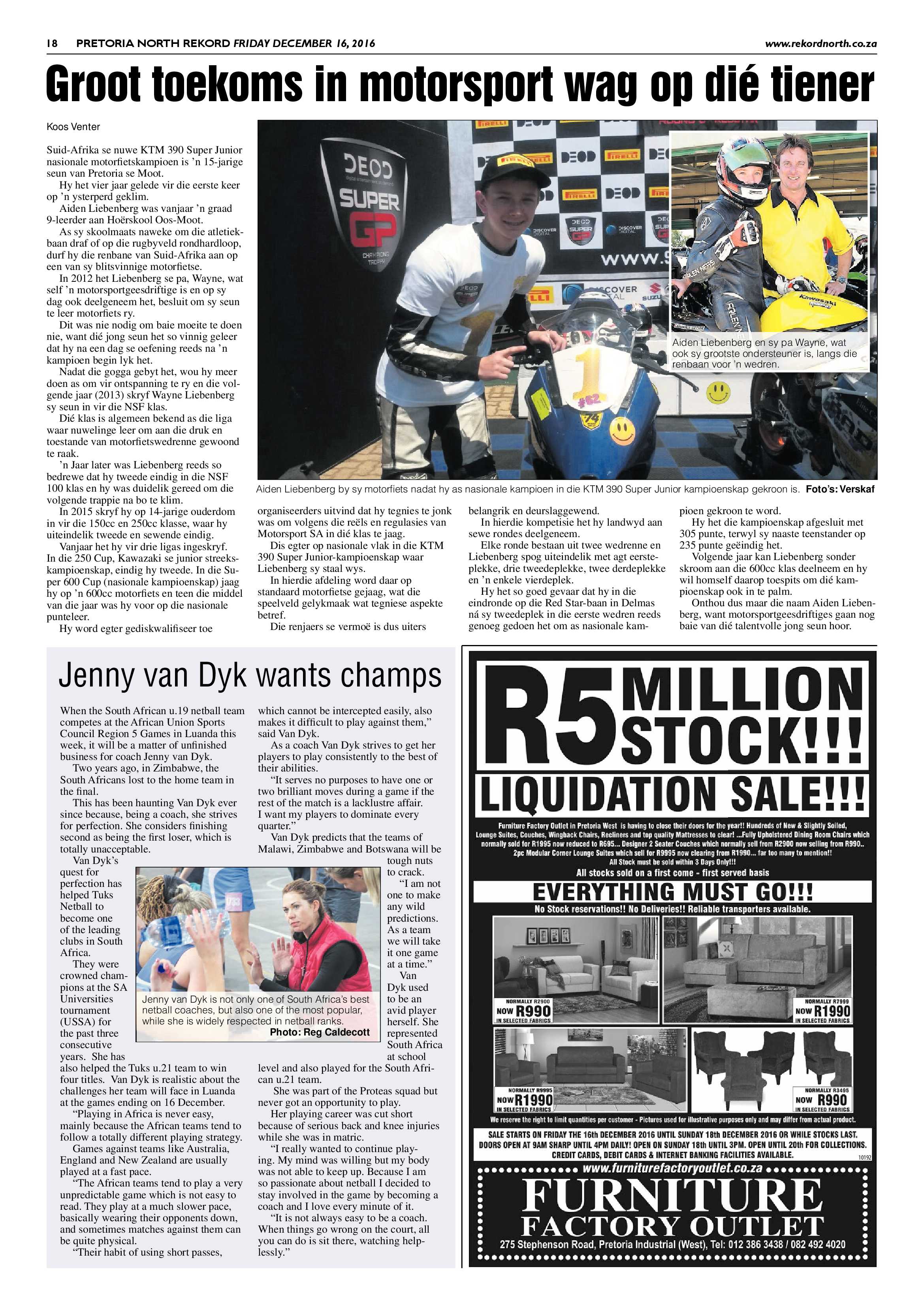 Rekord North 16 December 2016 page 18