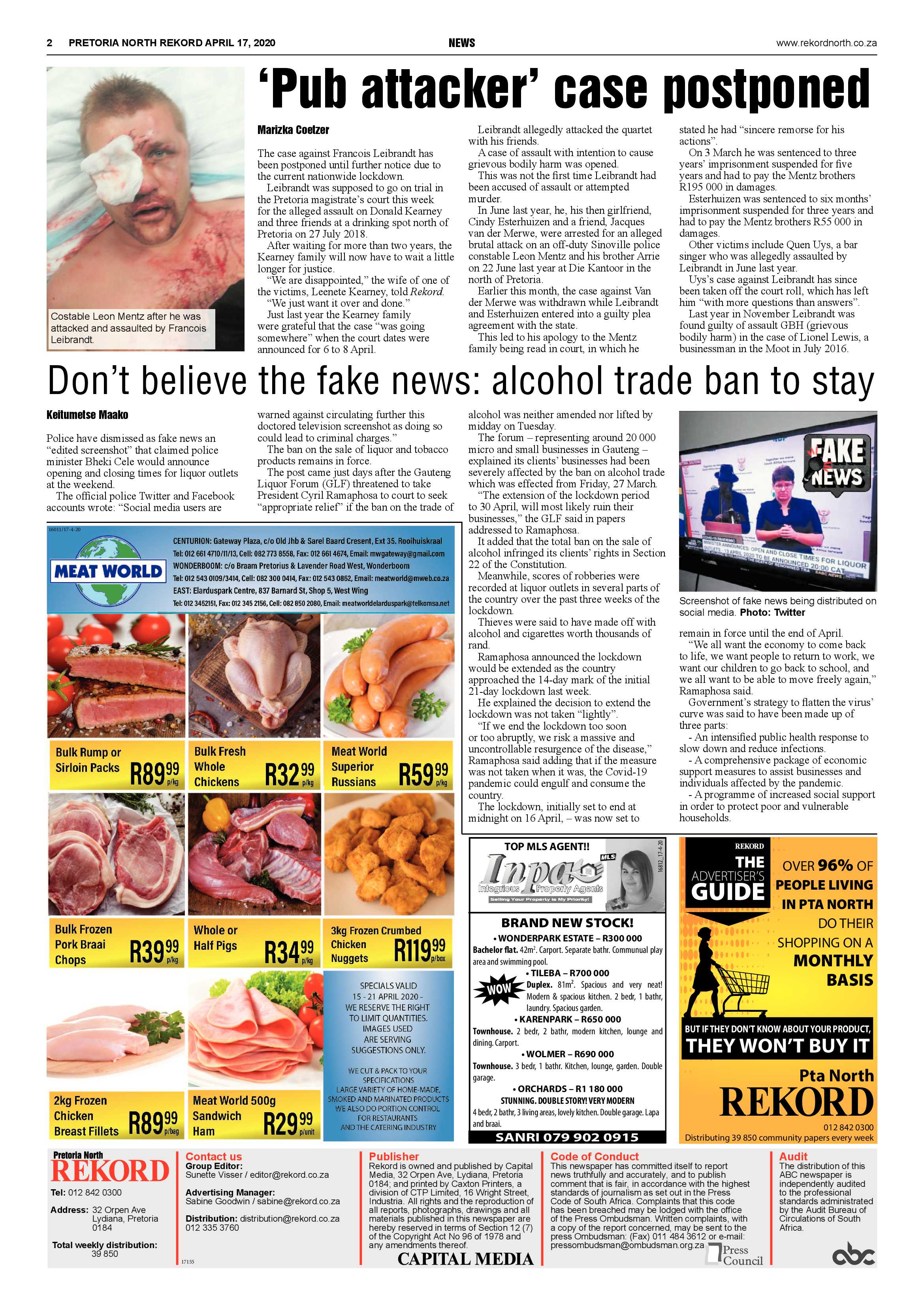 Rekord North 17 April 2020 page 2