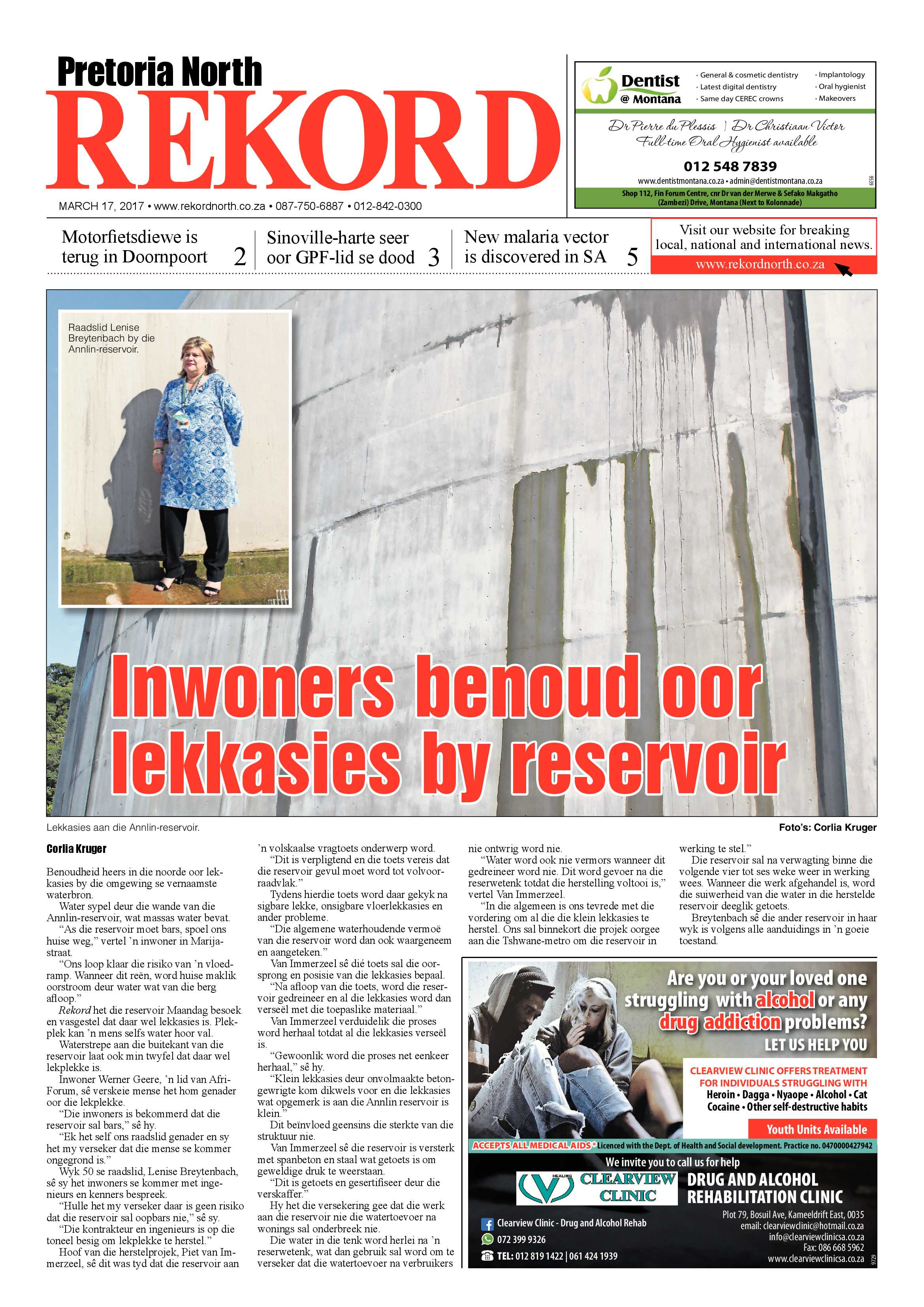 Rekord North March 17 2017 page 1