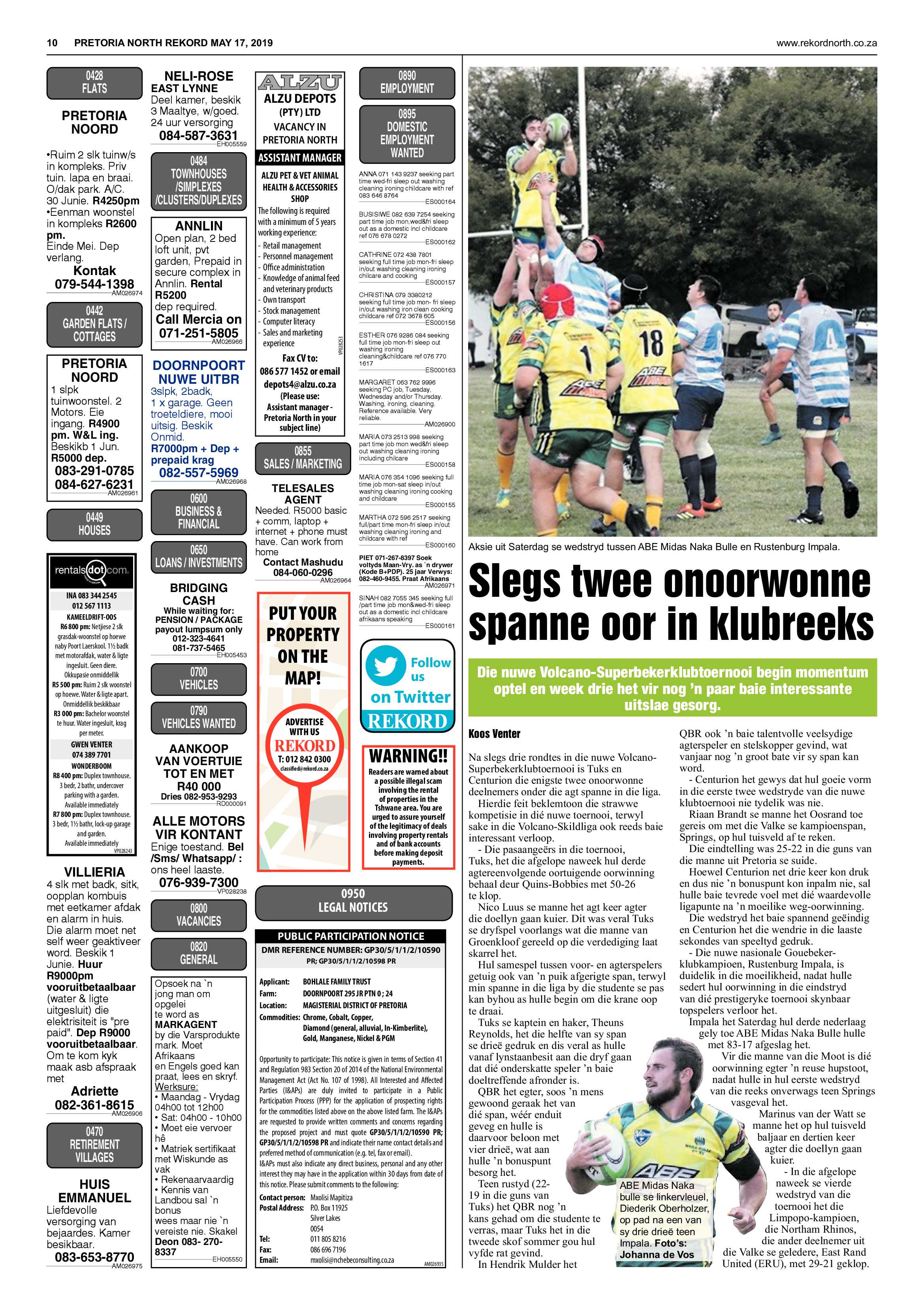 Rekord North 17 May 2019 page 10
