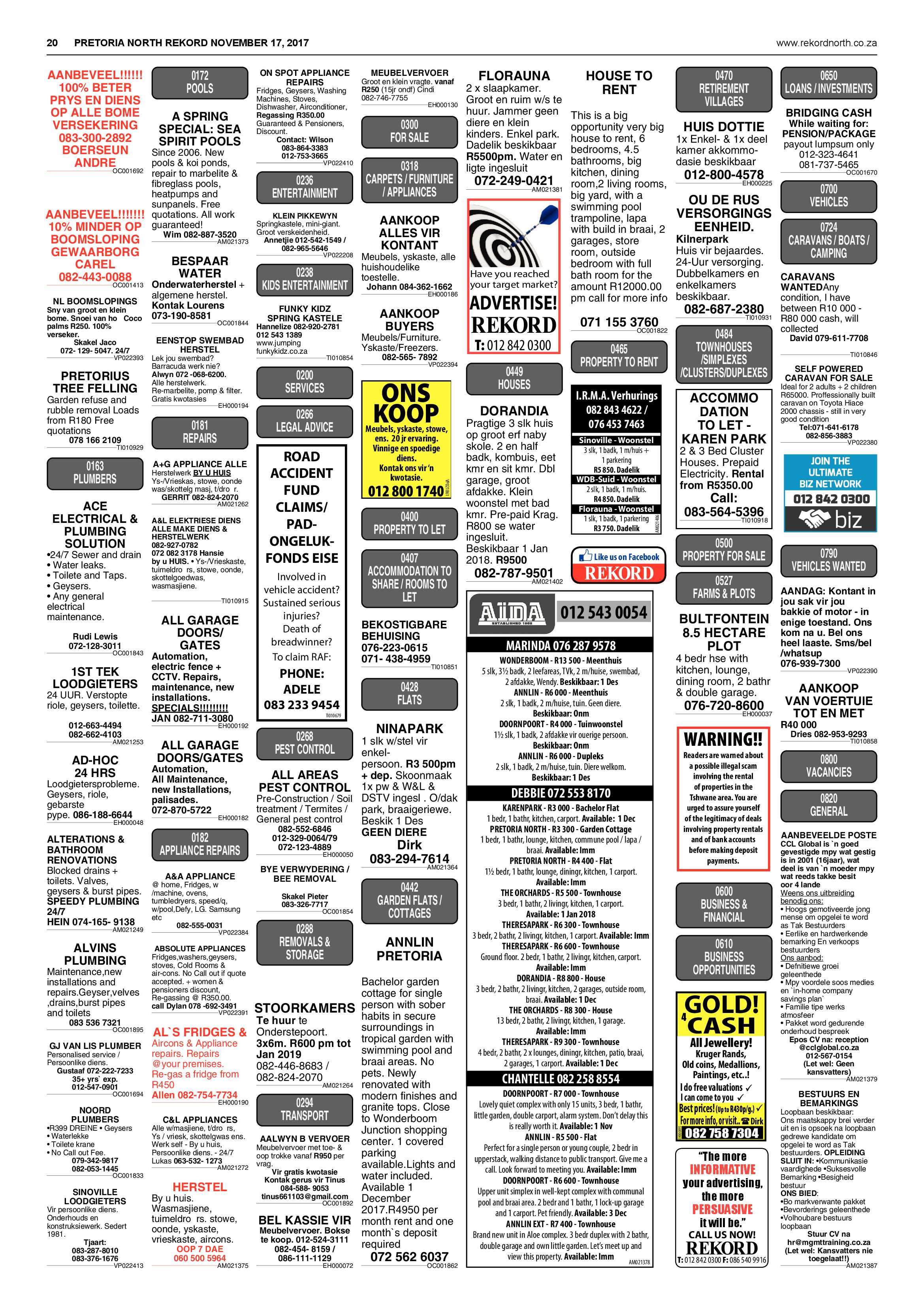 Rekord North 17 November 2017 page 20