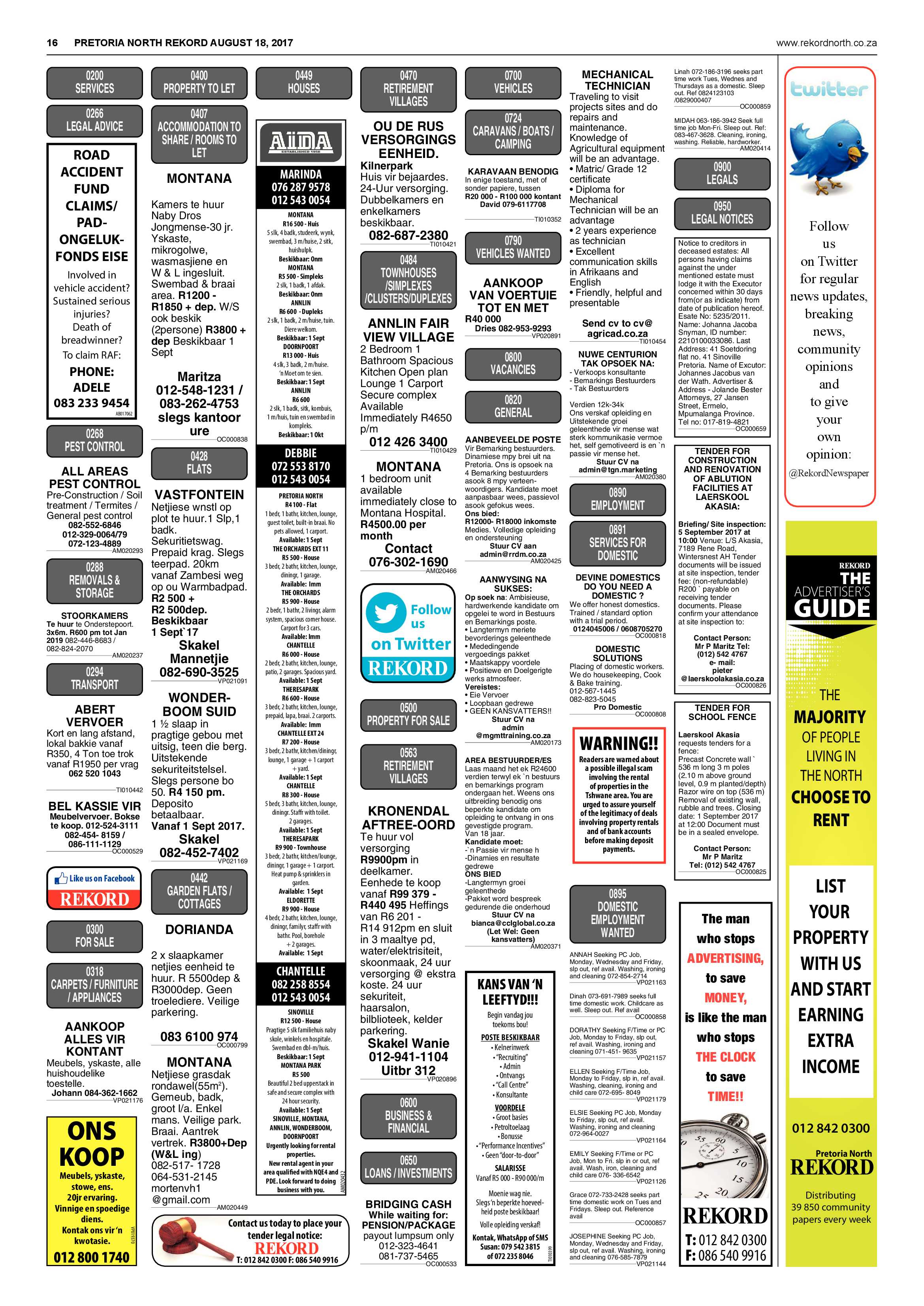 Rekord North 18 August 2017 page 16