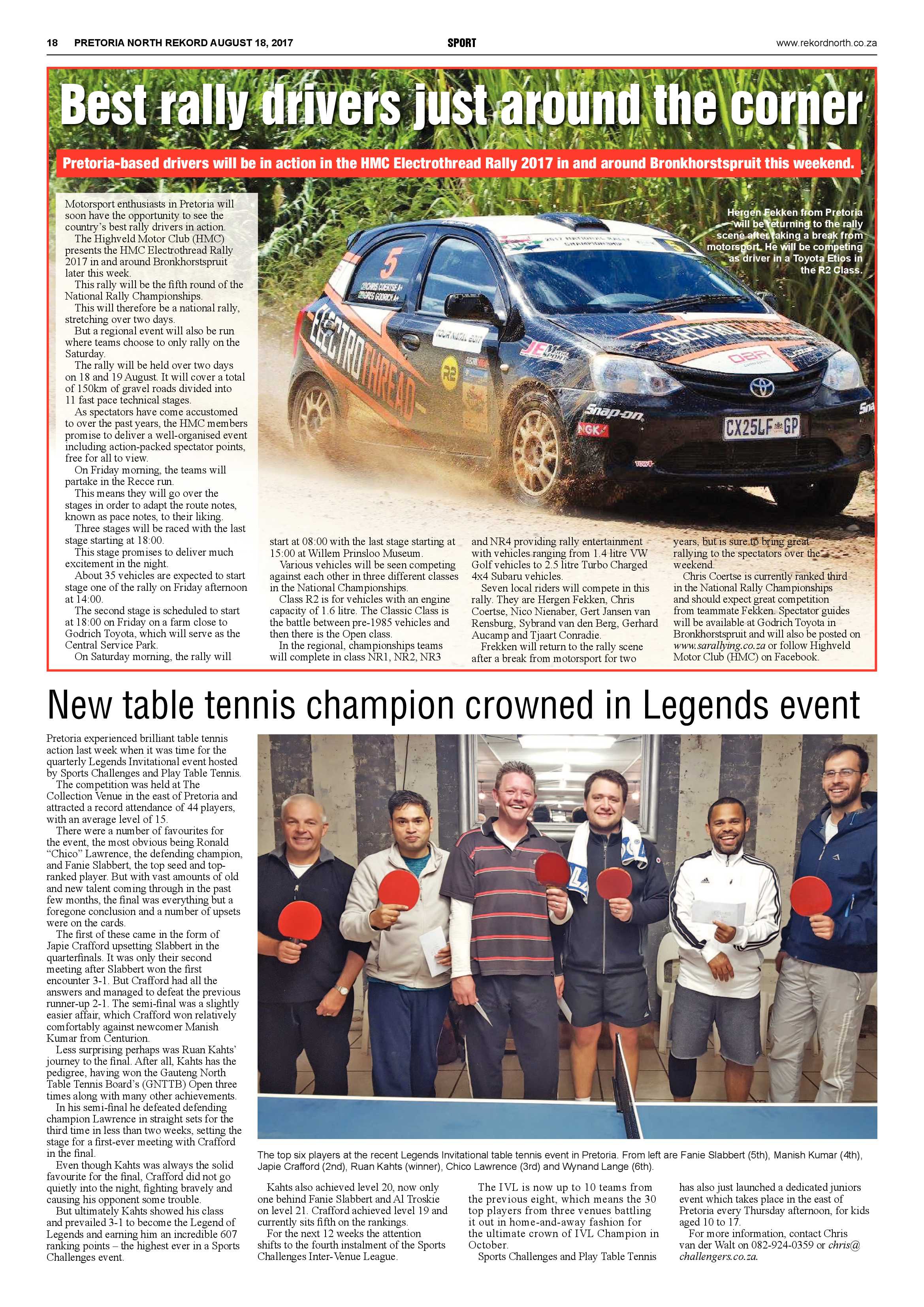 Rekord North 18 August 2017 page 18