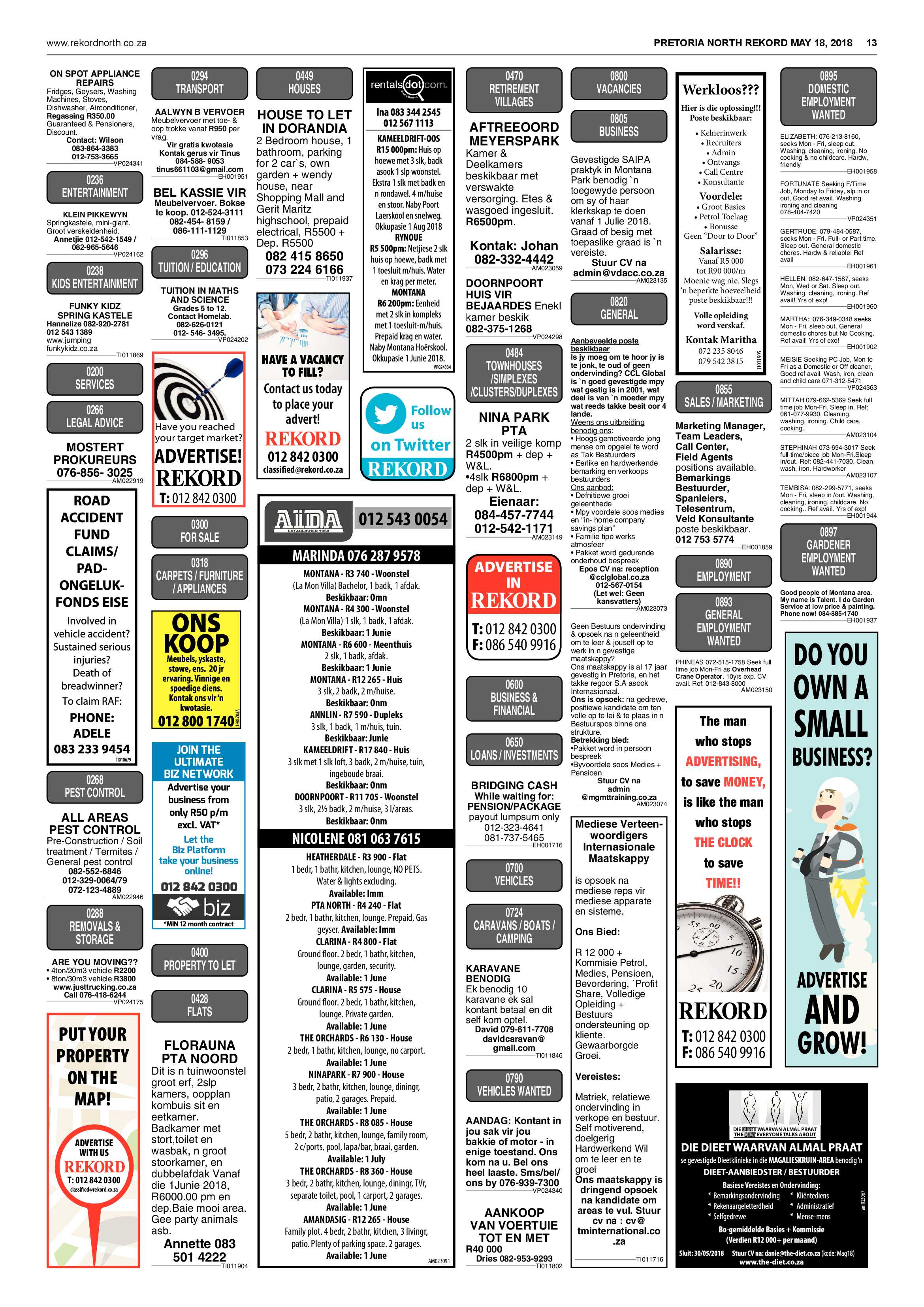 Rekord North 18 May 2018 page 13