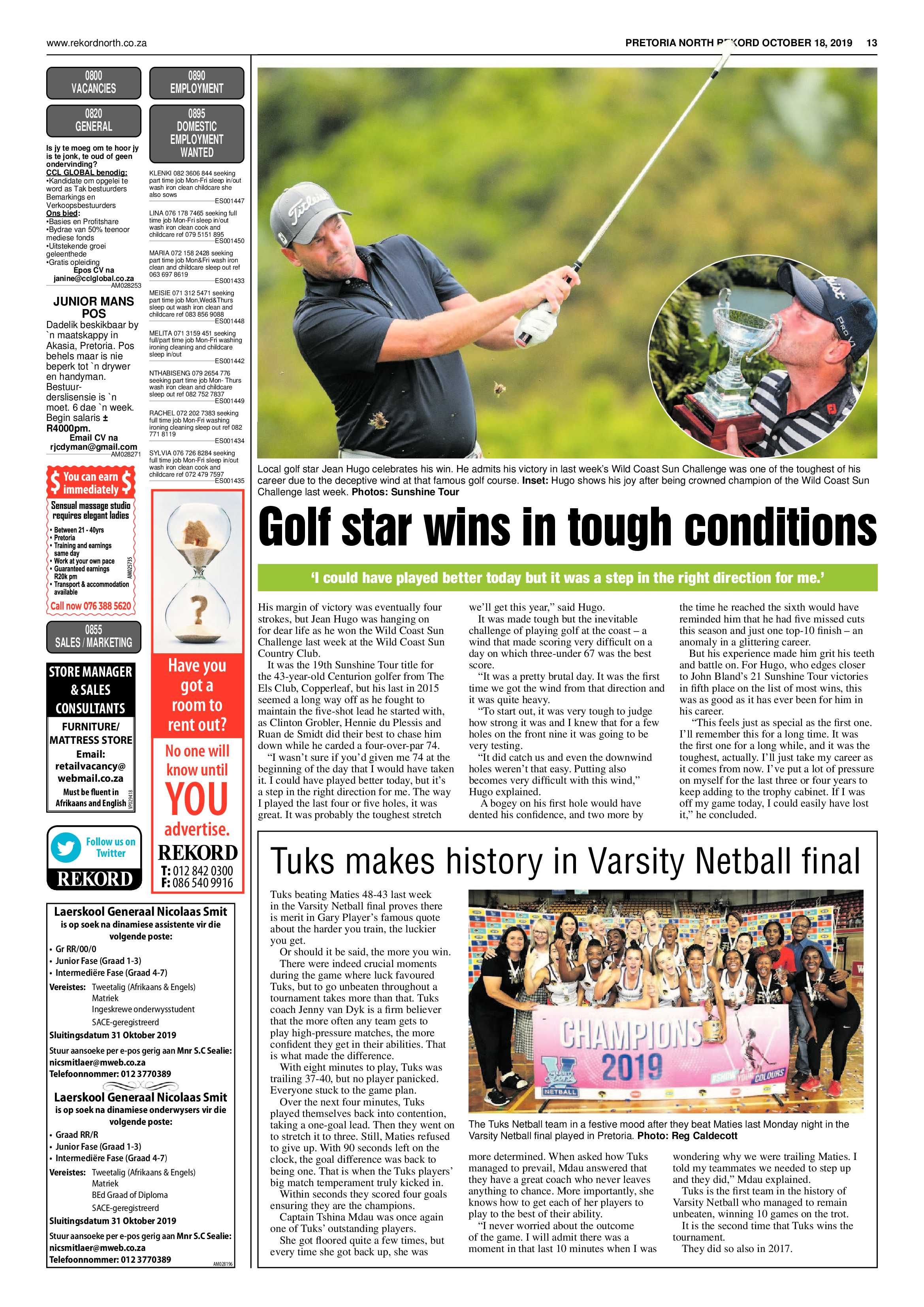 Rekord North 18 October 2019 page 13