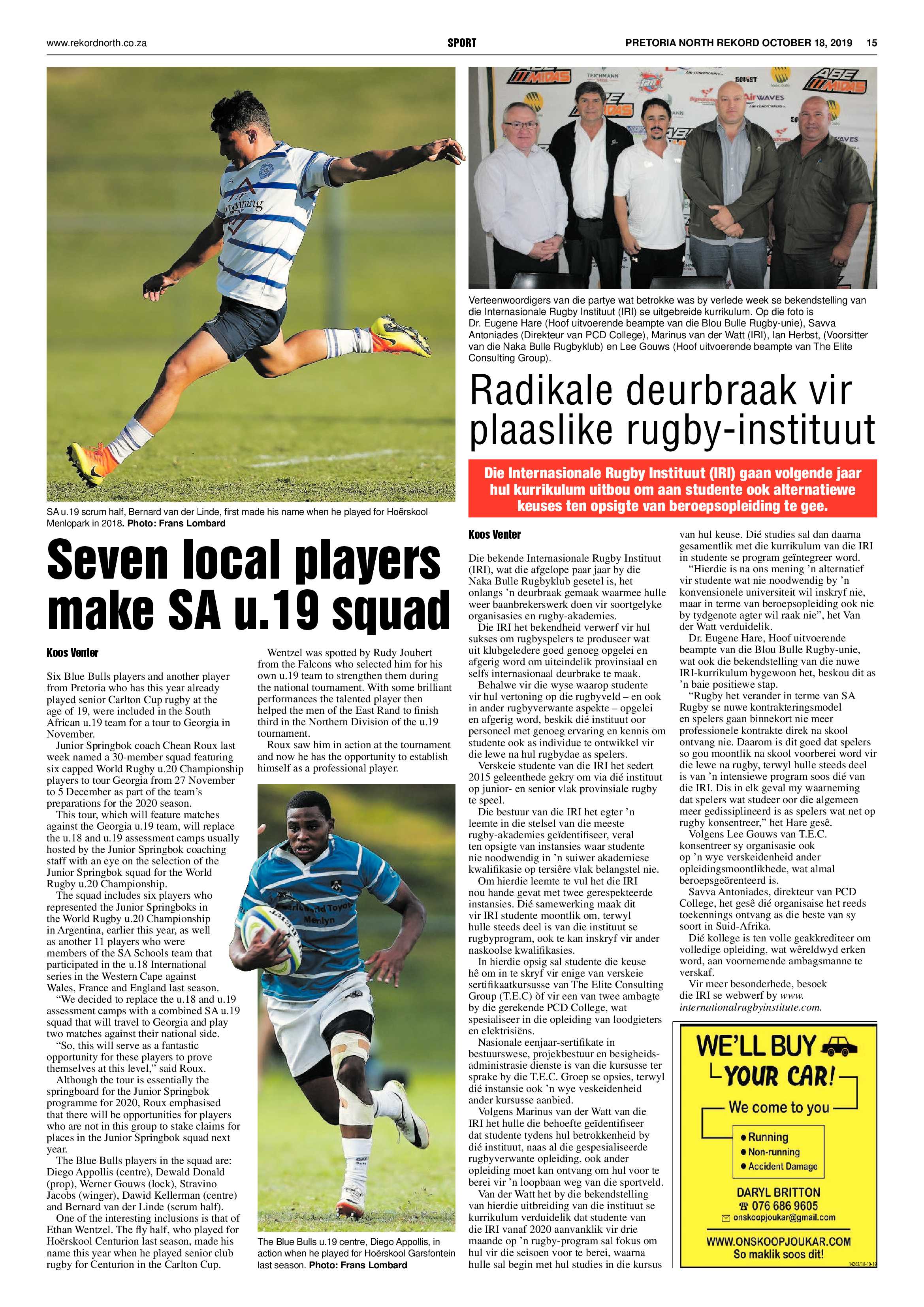 Rekord North 18 October 2019 page 15