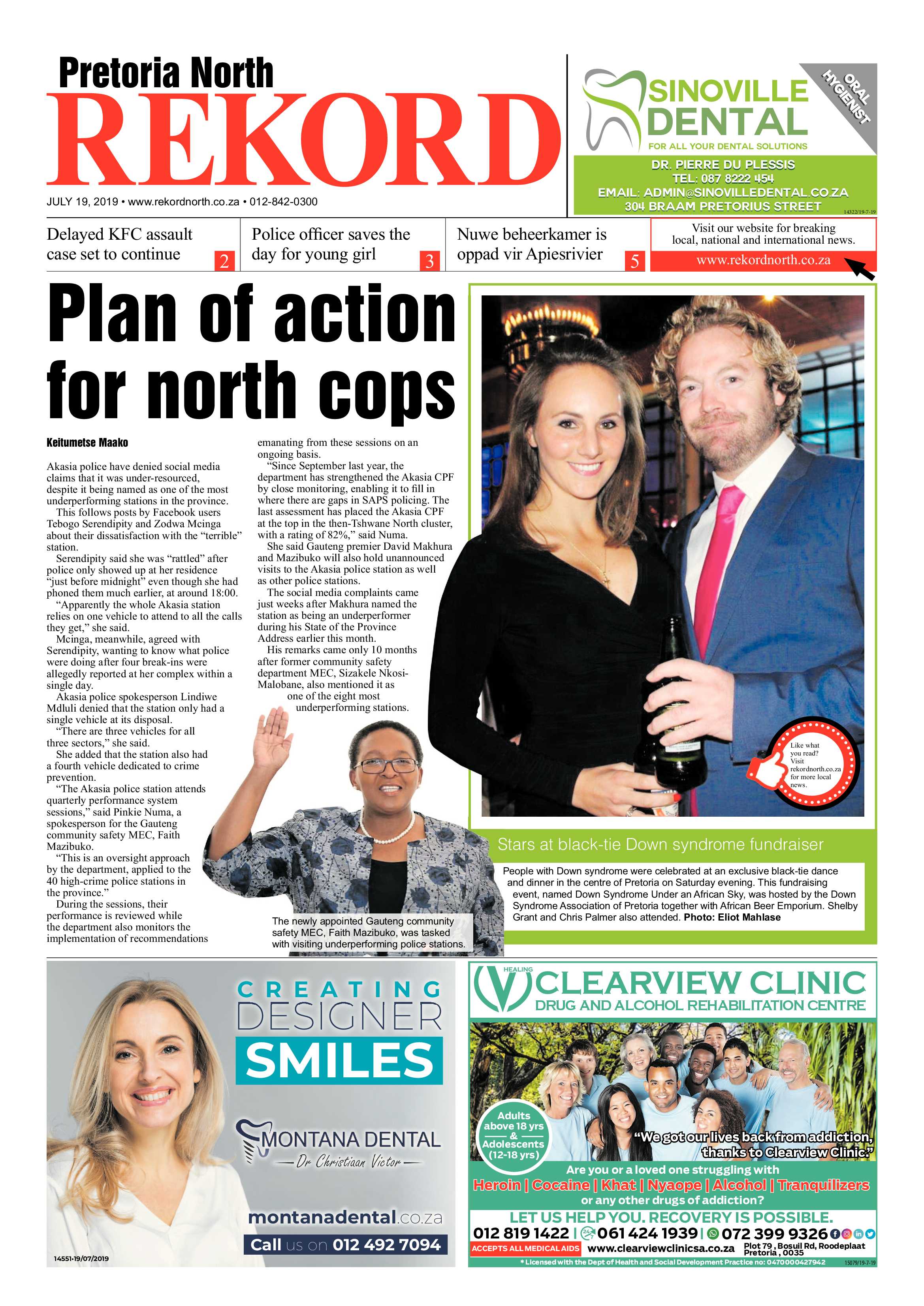 Rekord North 19 July 2019 page 1