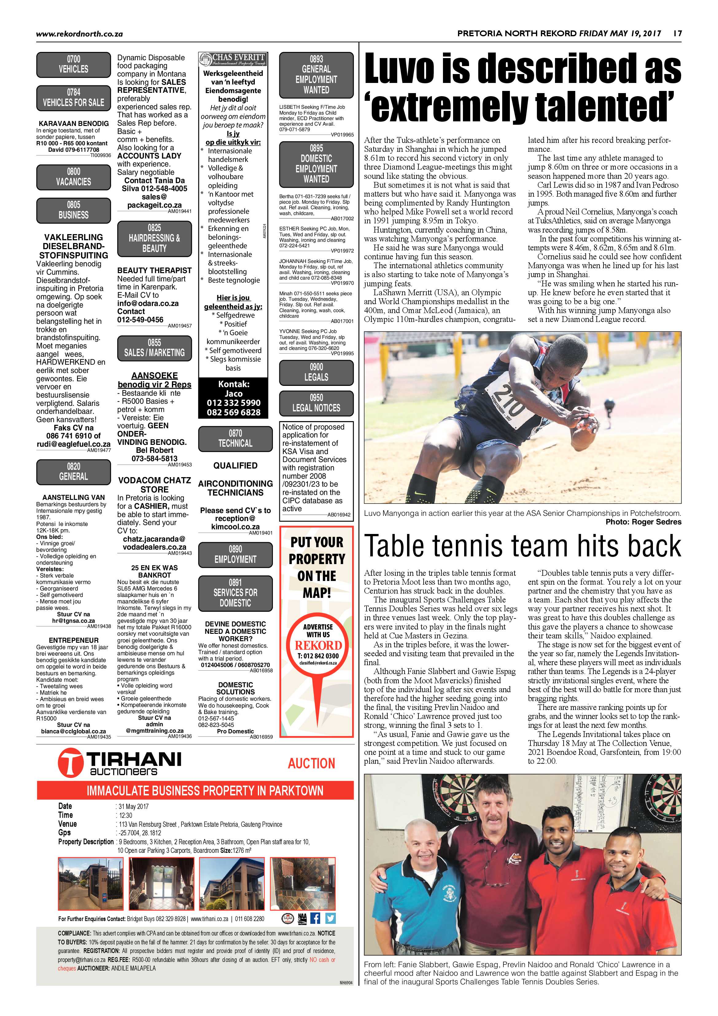 Rekord North 19 May 2017 page 17
