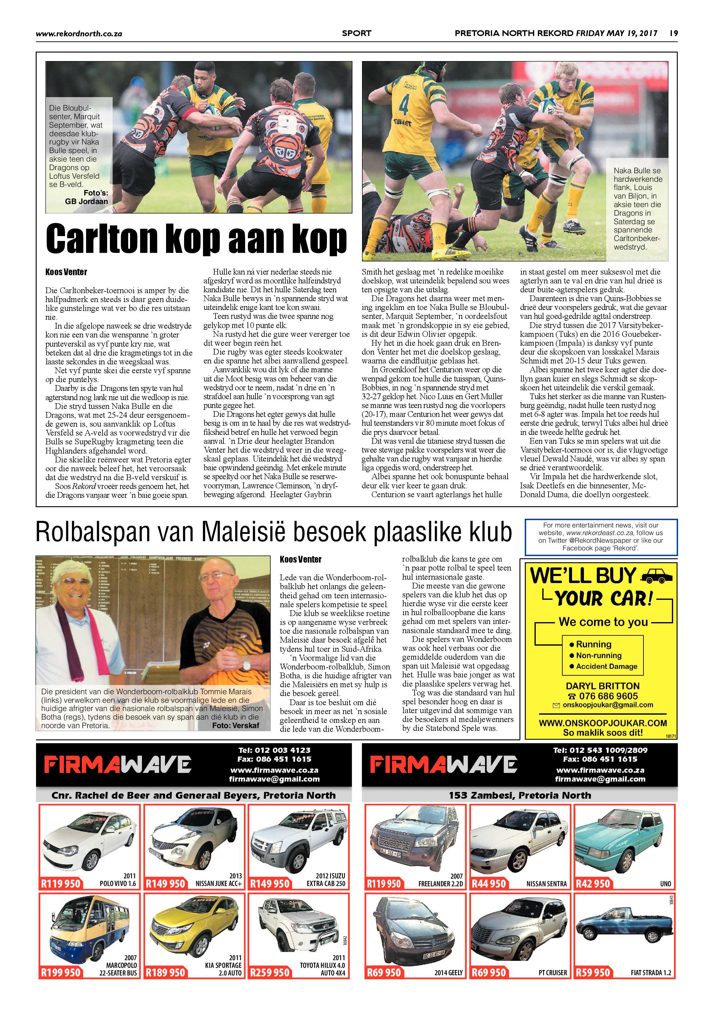 Rekord North 19 May 2017 page 19