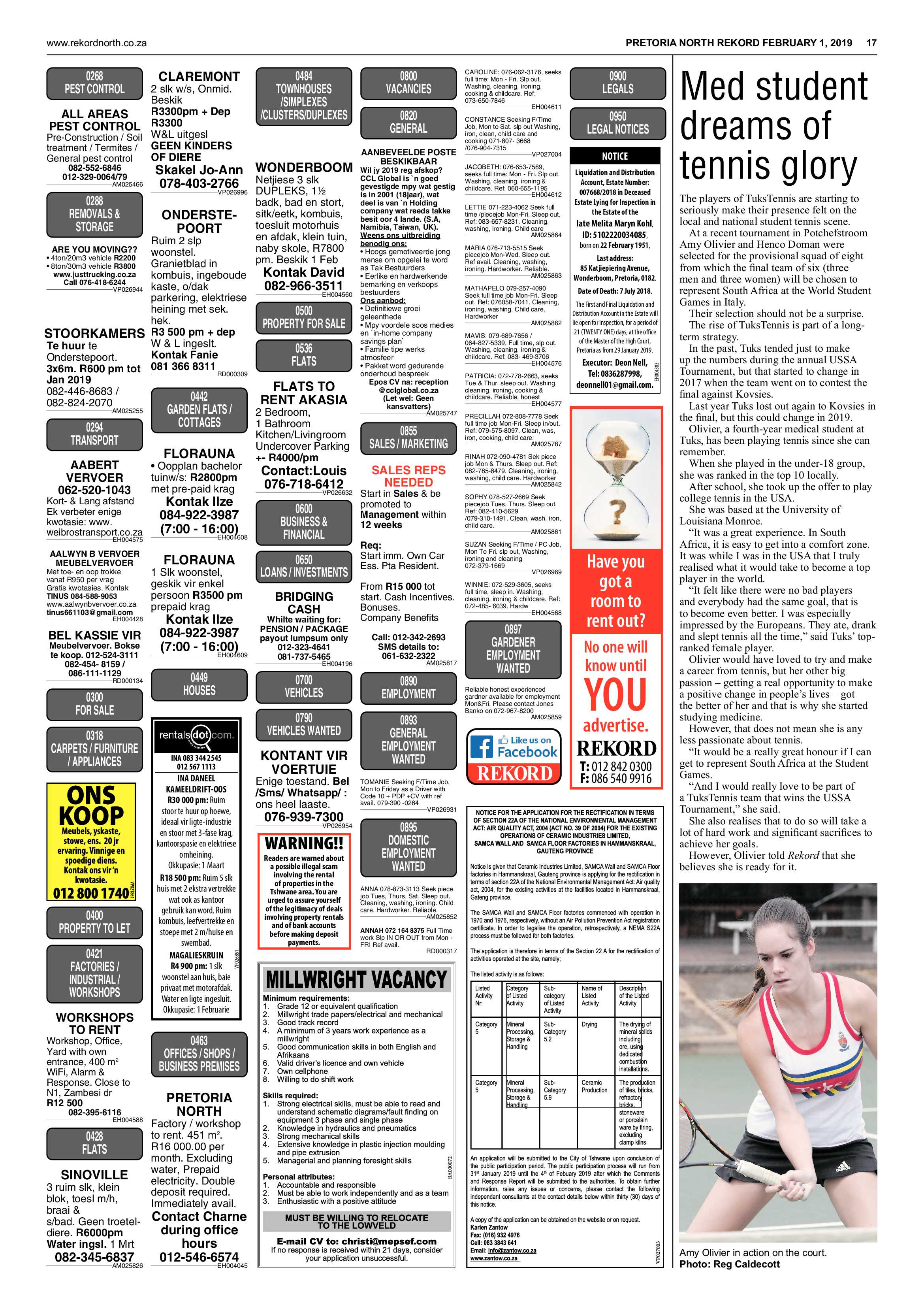 Rekord North 1 February 2019 page 17