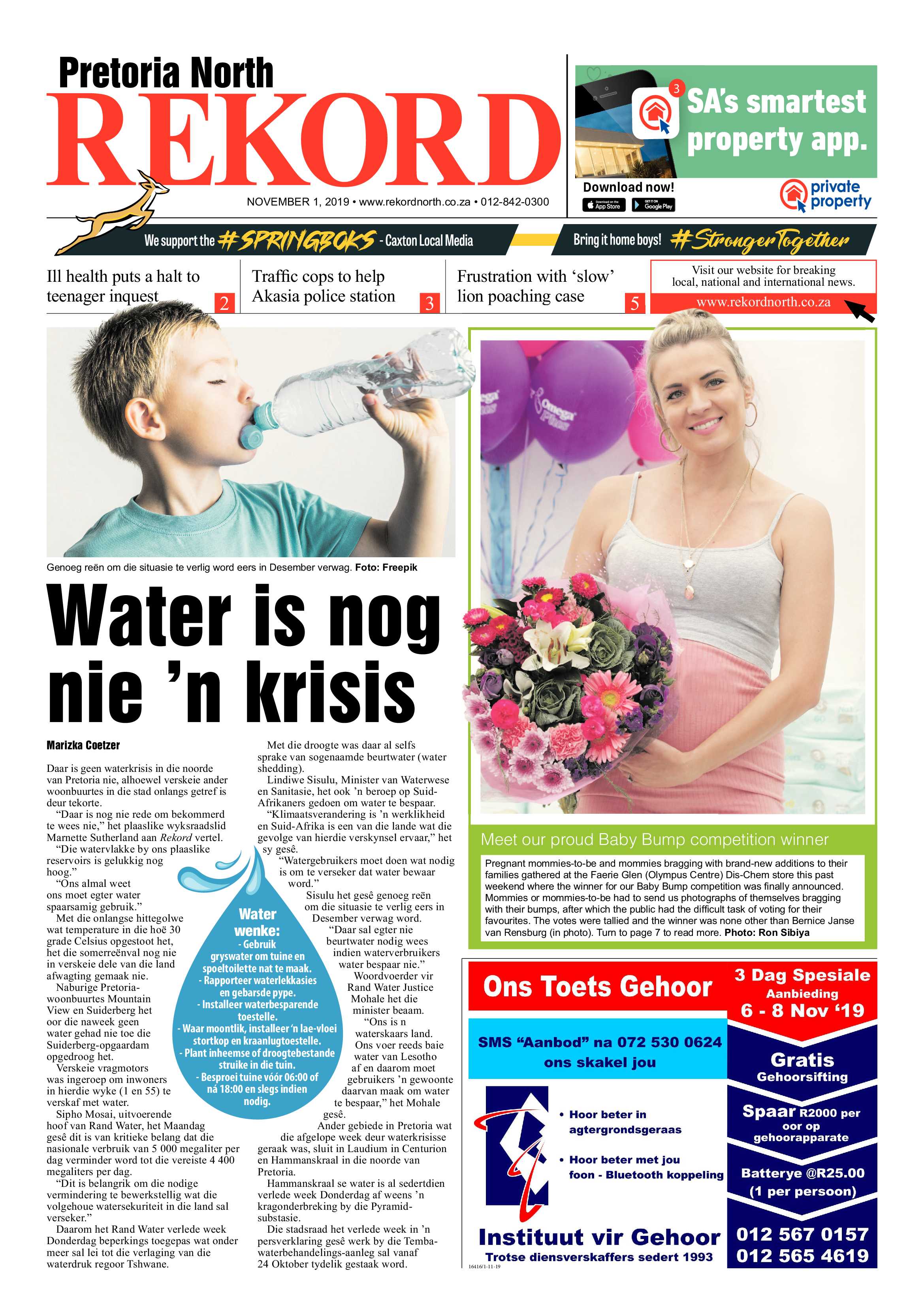 Rekord North 1 November 2019 page 1