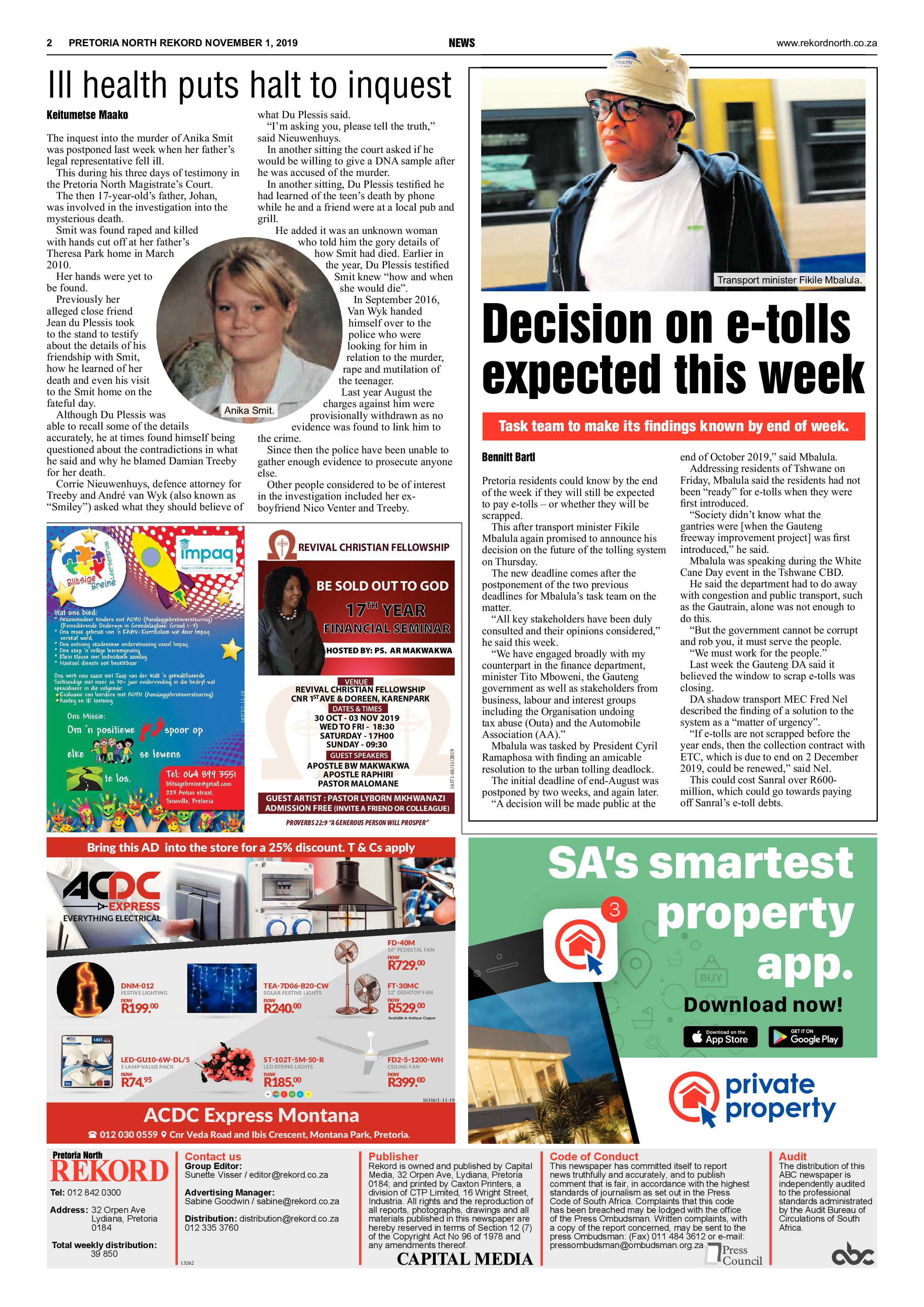 Rekord North 1 November 2019 page 2
