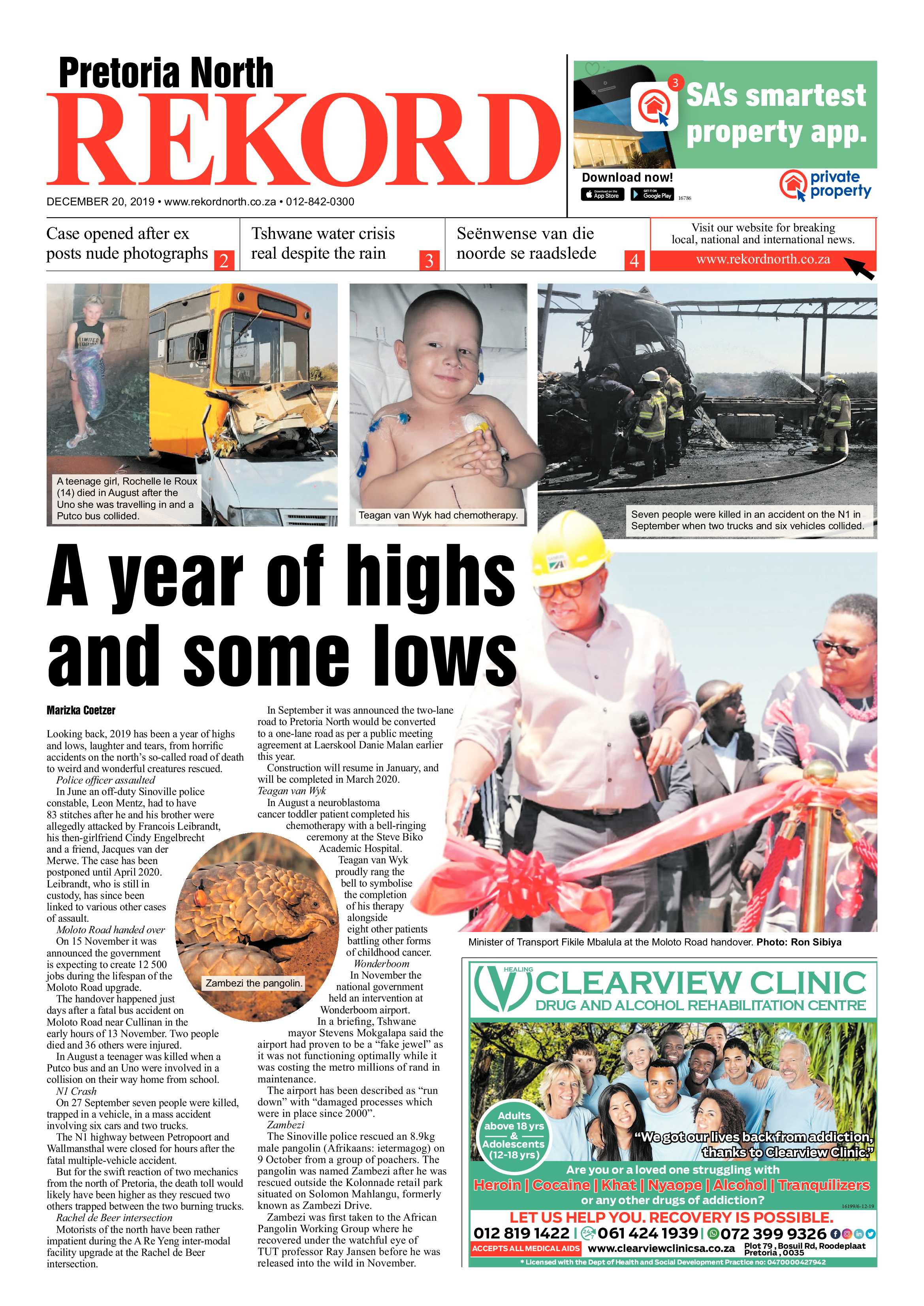Rekord North 20 December 2019 page 1