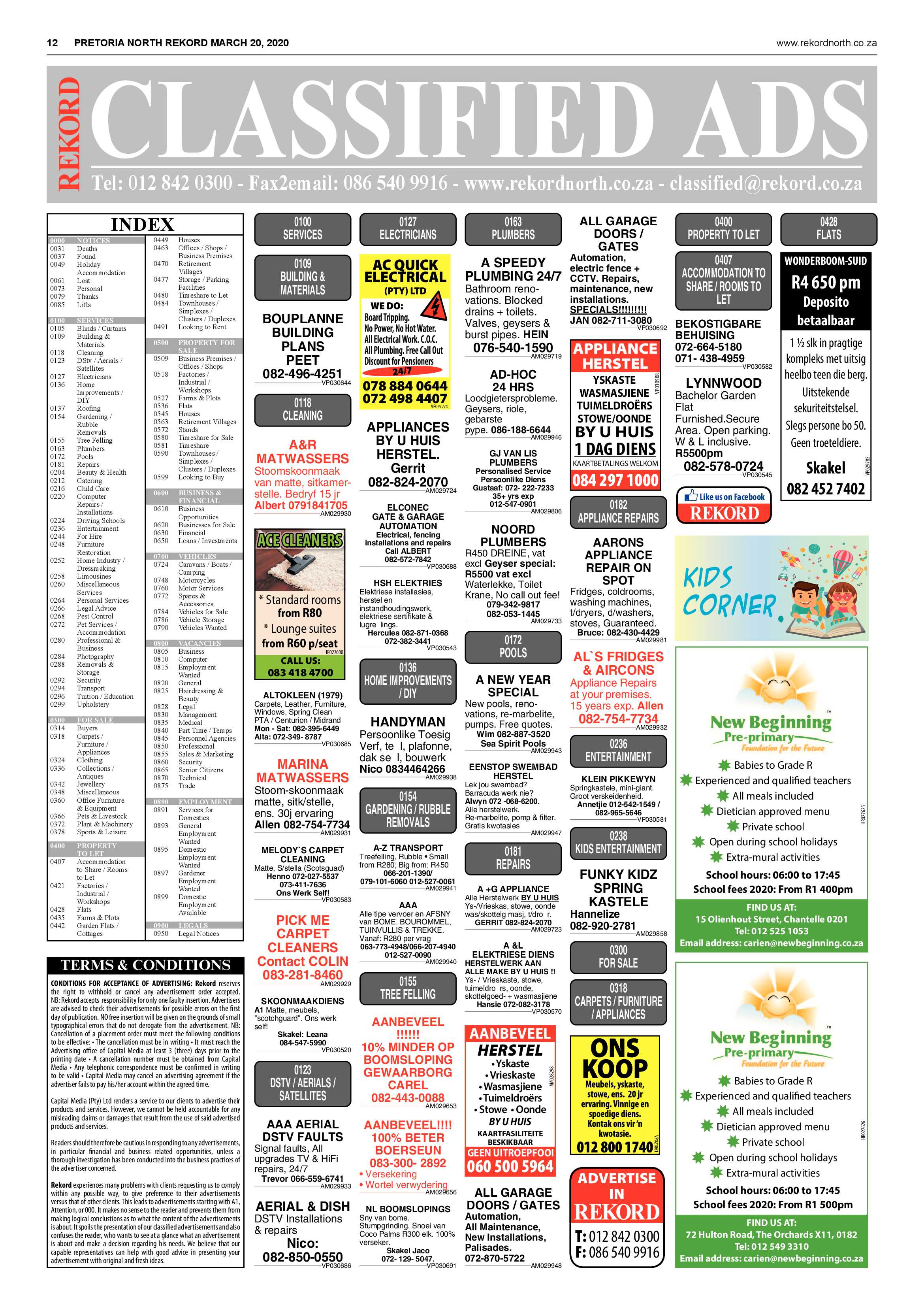 Rekord North 20 March 2020 page 12