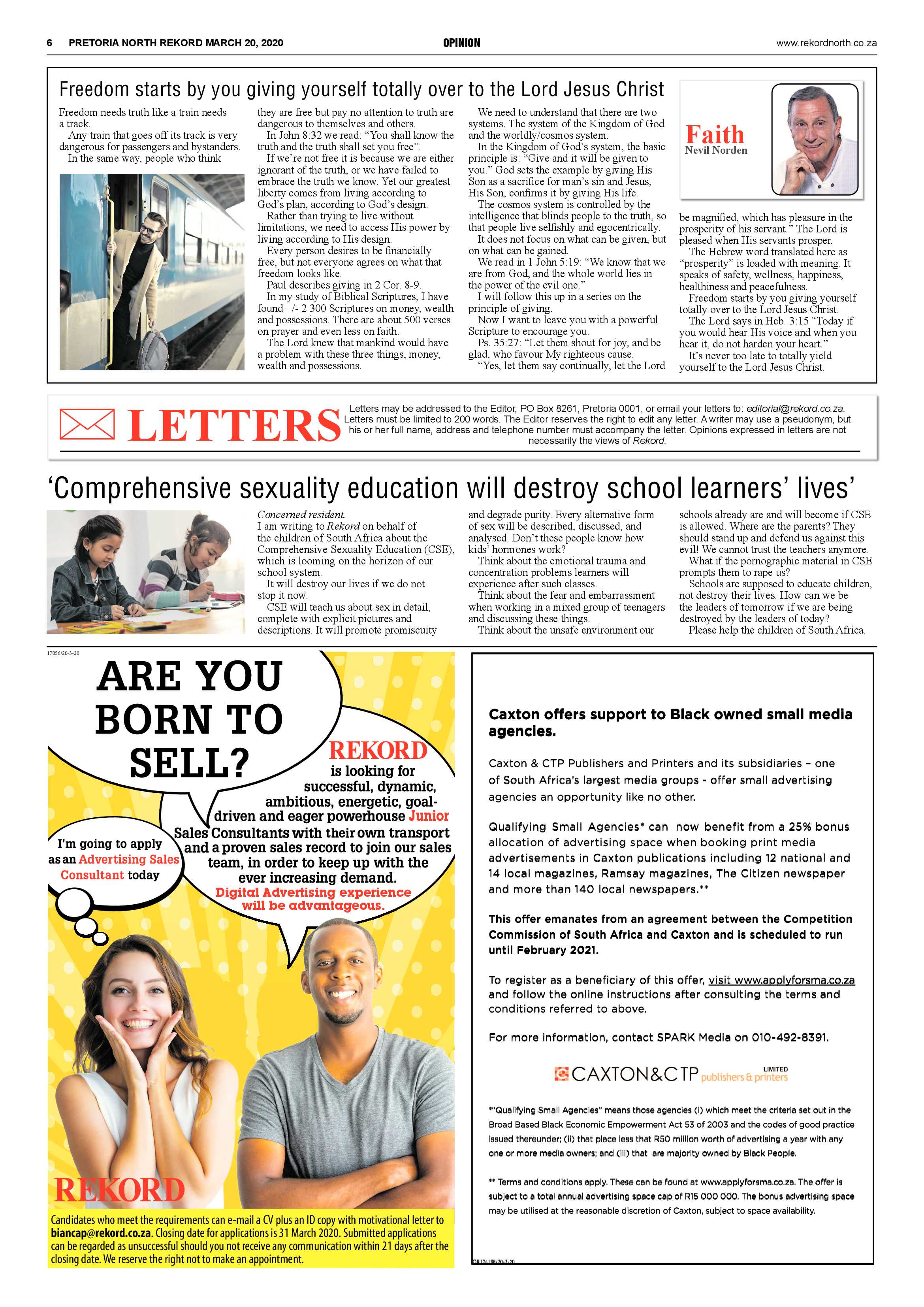 Rekord North 20 March 2020 page 6