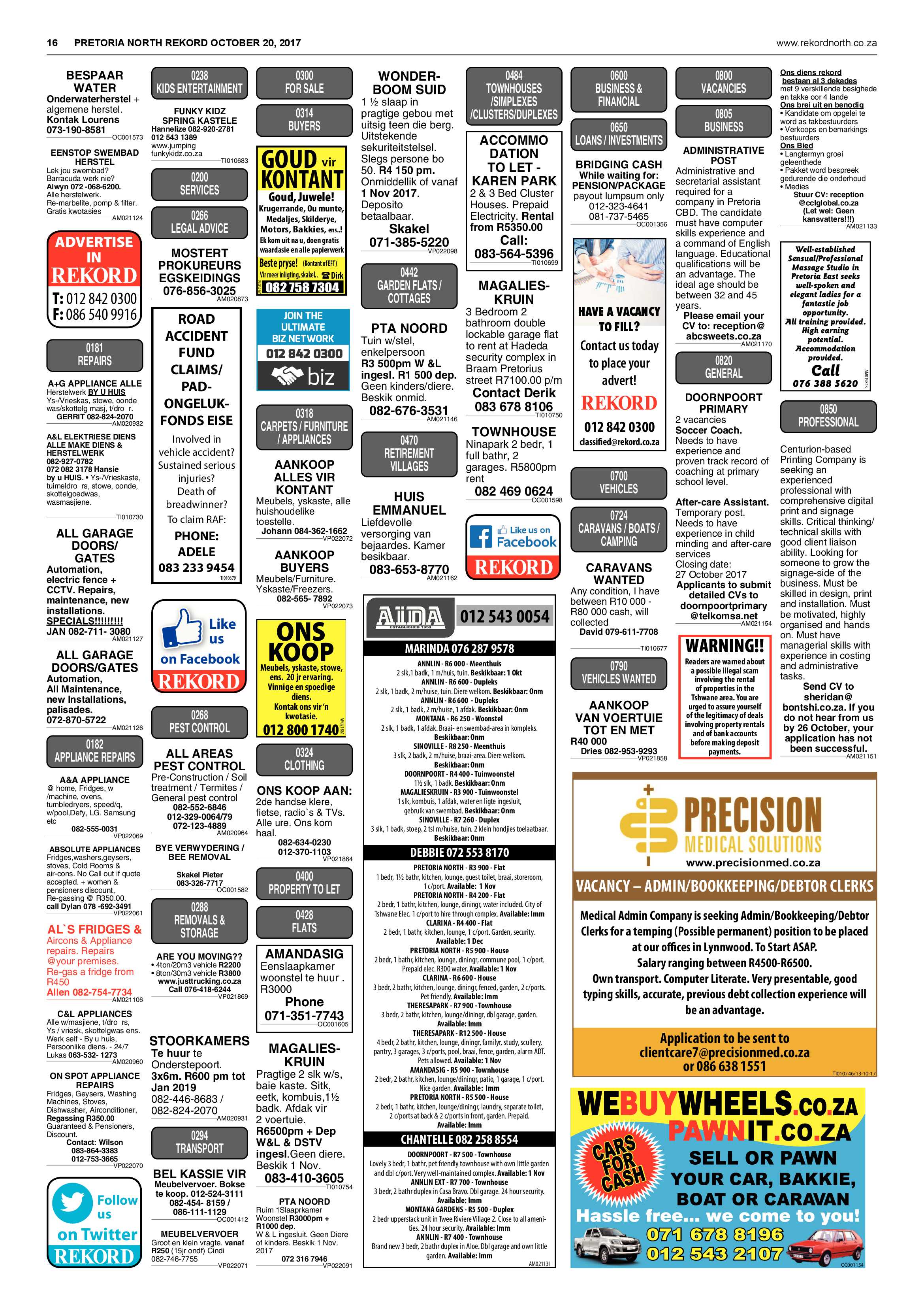 Rekord North 20 October 2017 page 16