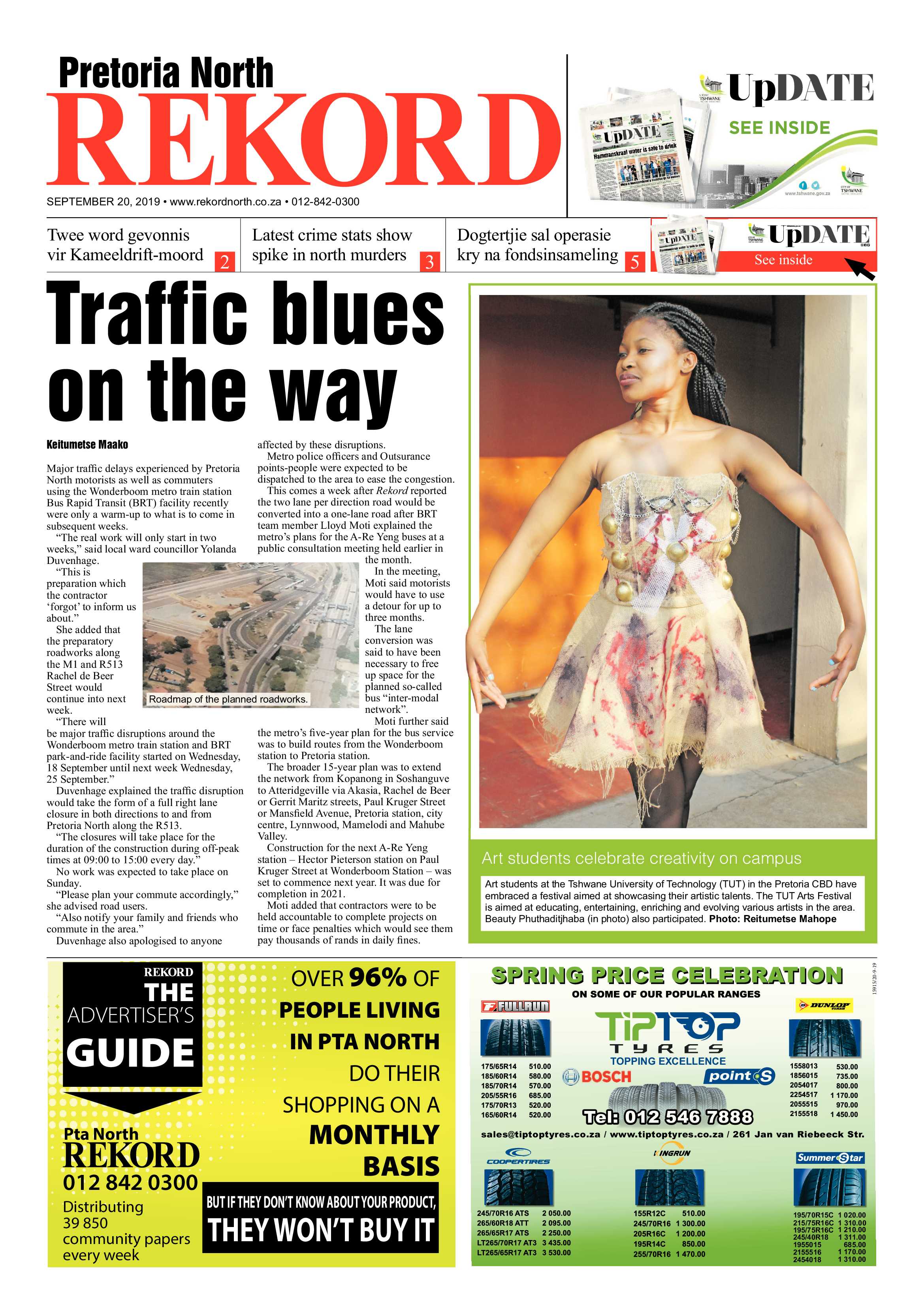 Rekord North 20 September 2019 page 1
