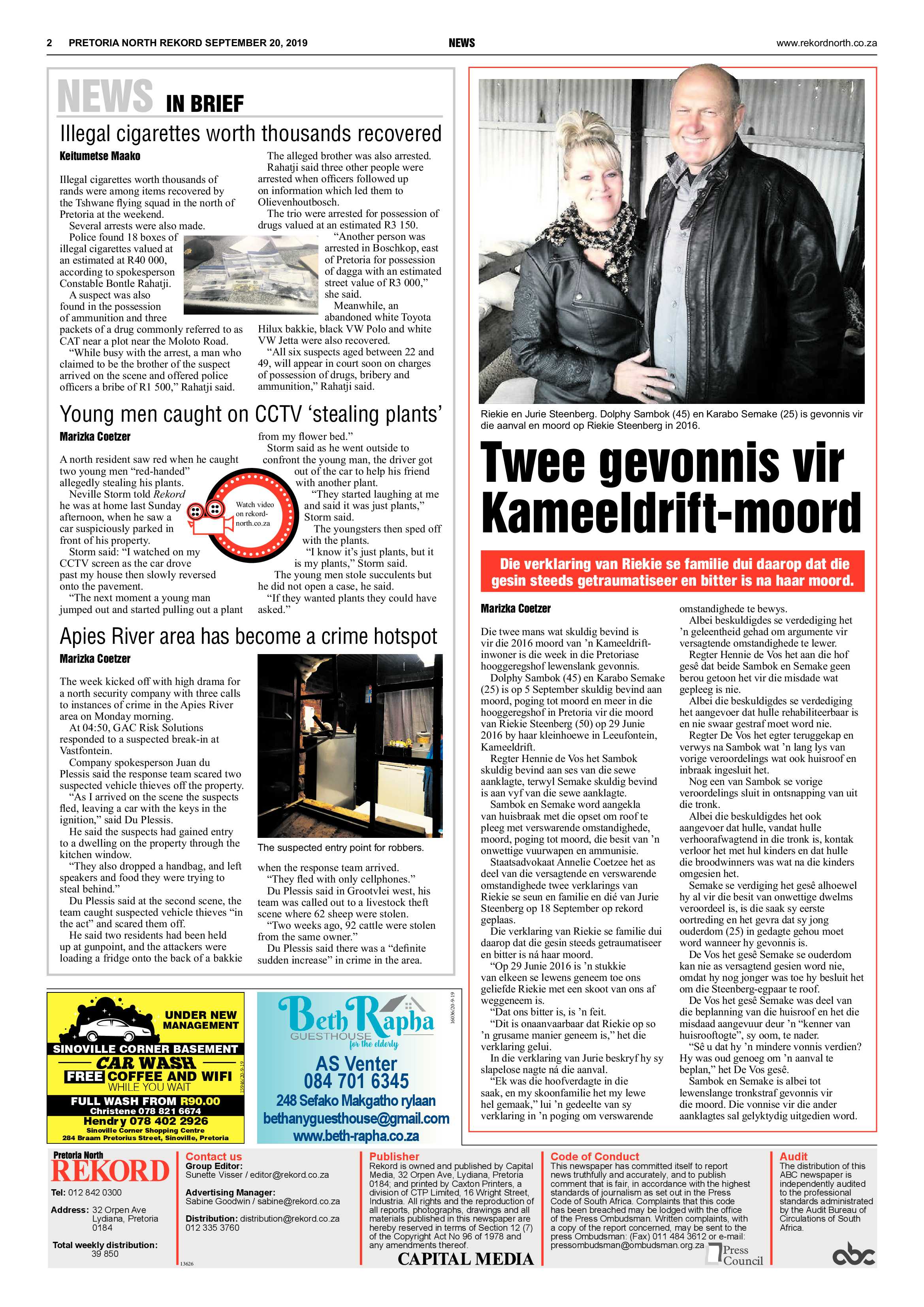 Rekord North 20 September 2019 page 2