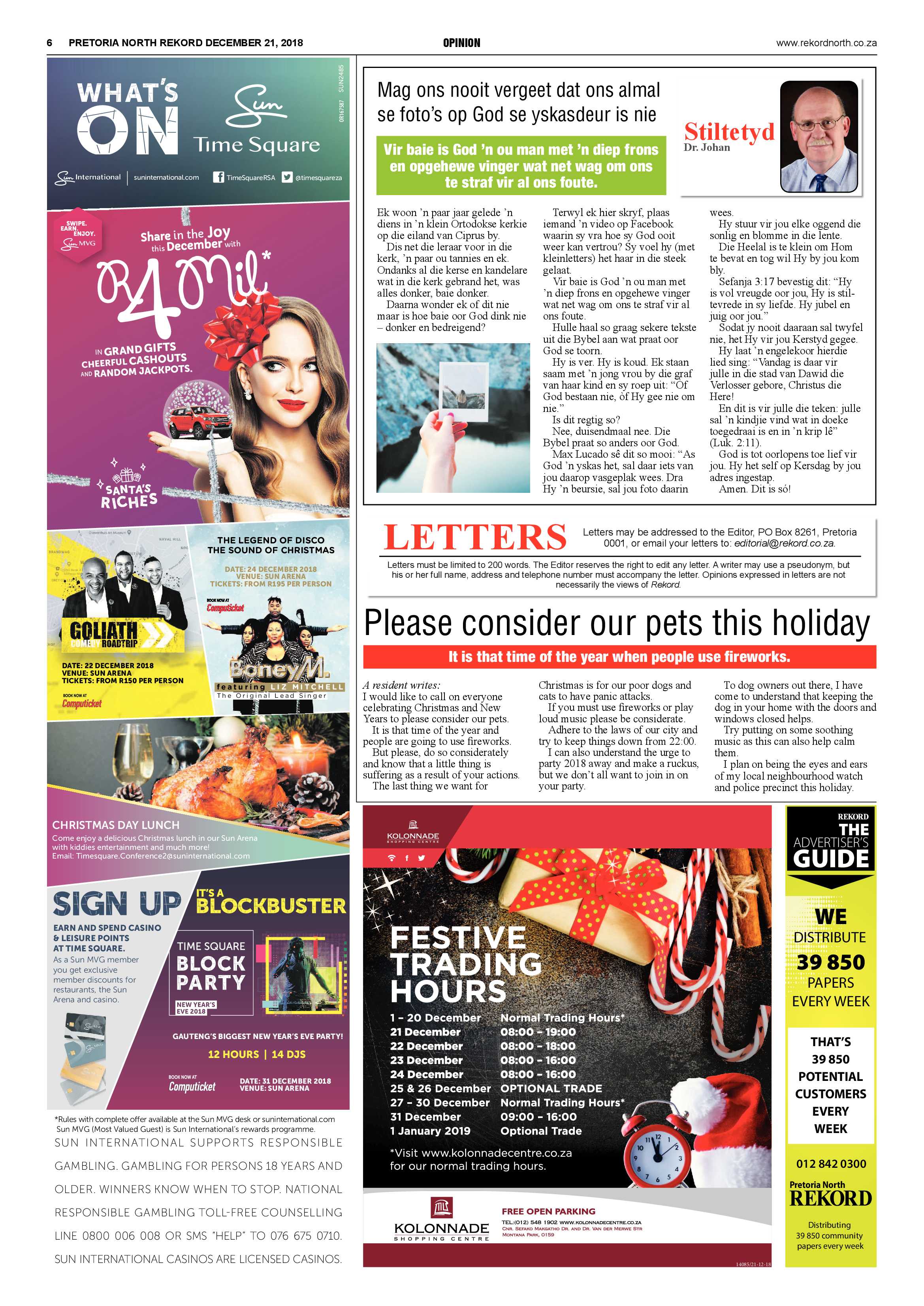 Rekord North 21 December 2018 page 6