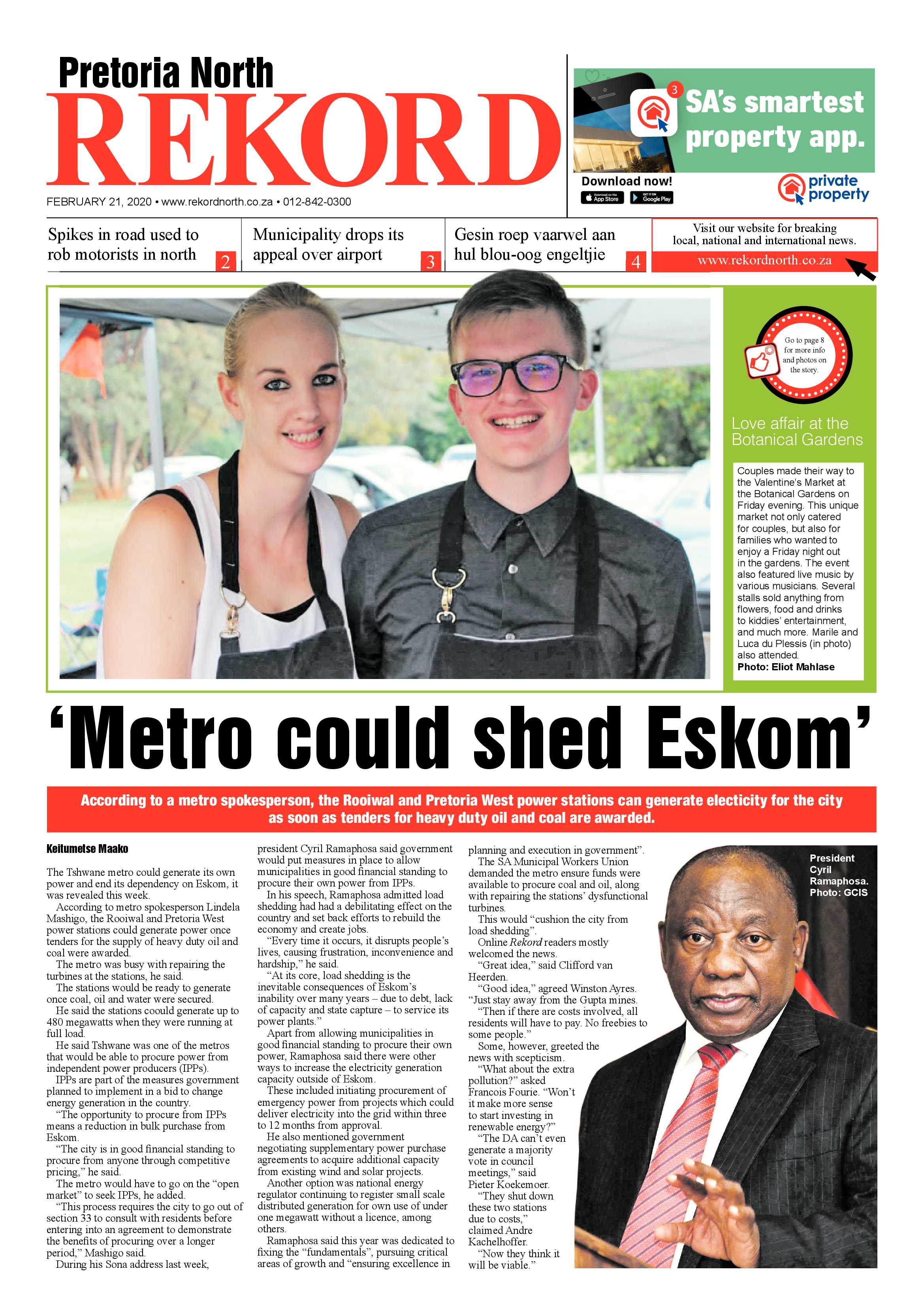 Rekord North 21 February 2020 page 1