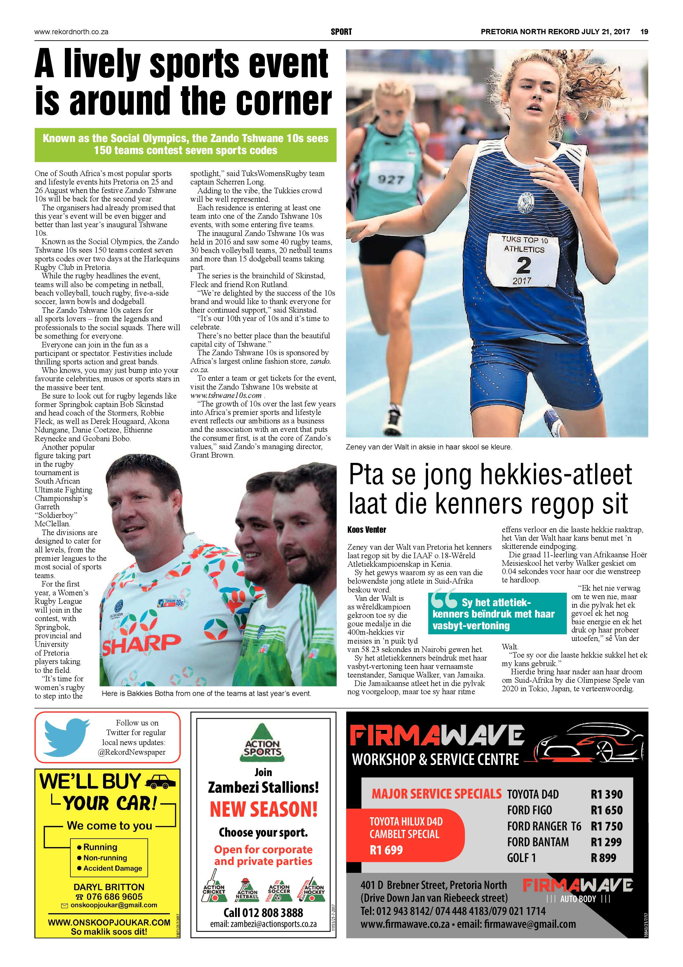 Rekord North 21 July 2017 page 19