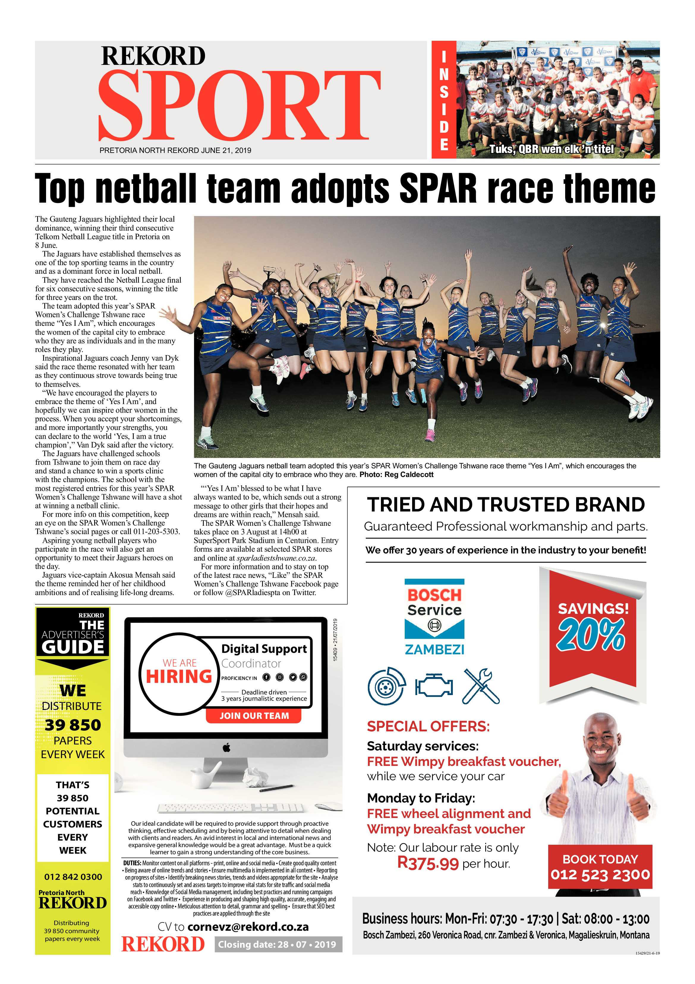Rekord North 21 June 2019 page 16