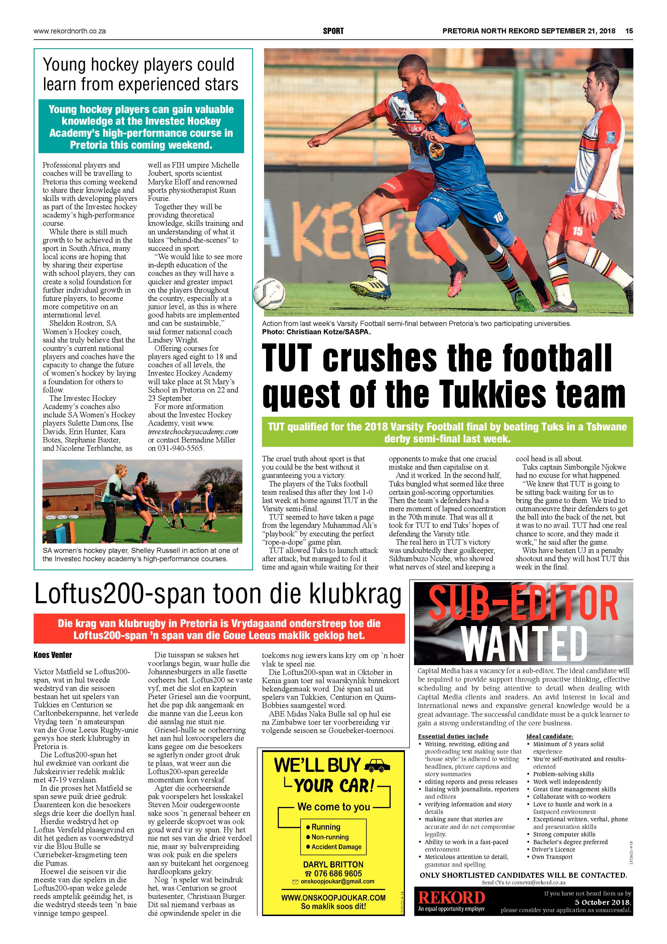 Rekord North 21 September 2018 page 15