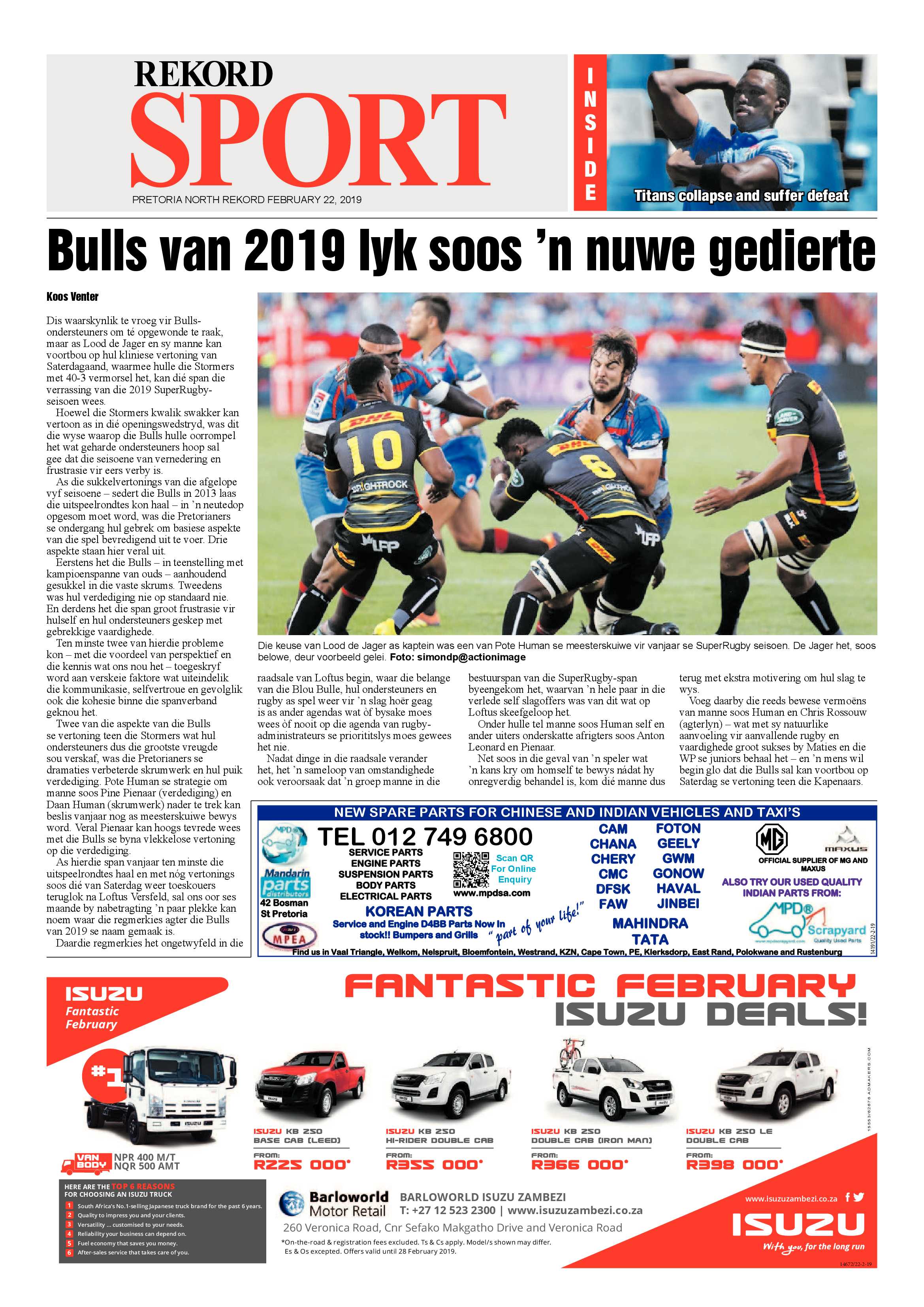 Rekord North 22 February 2019 page 16