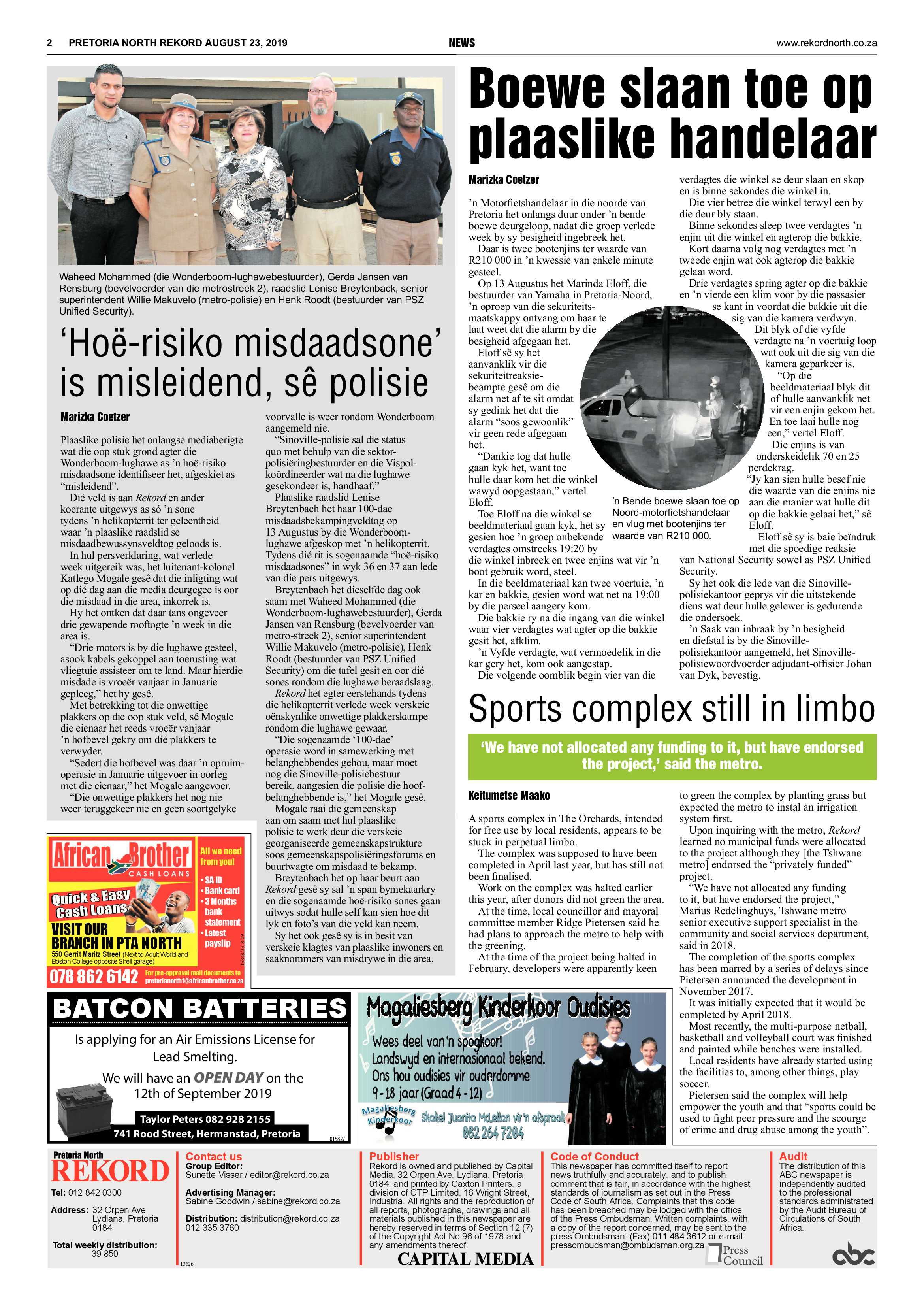 Rekord North 23 August 2019 page 2