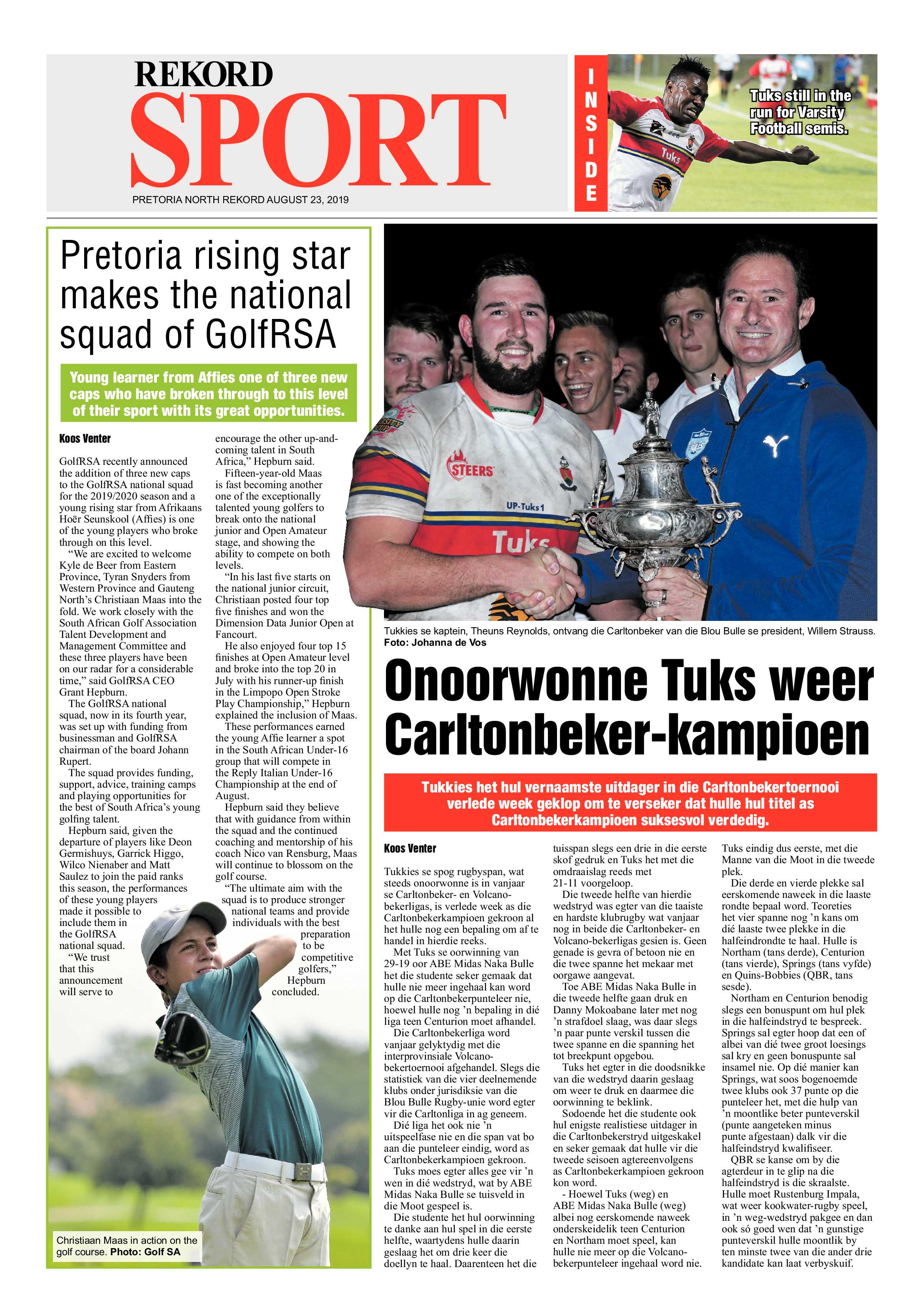 Rekord North 23 August 2019 page 20
