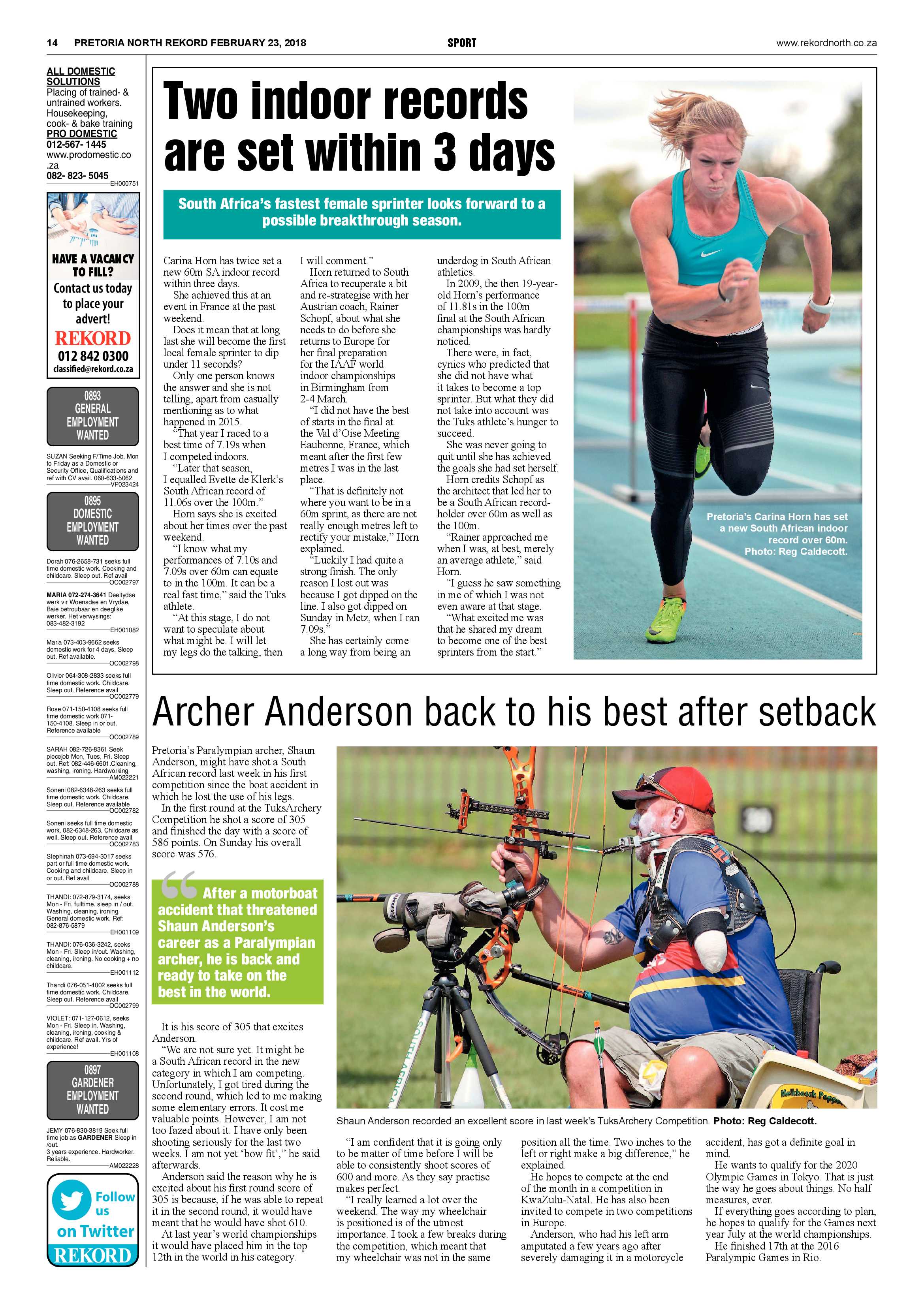 Rekord North 23 February 2018 page 14