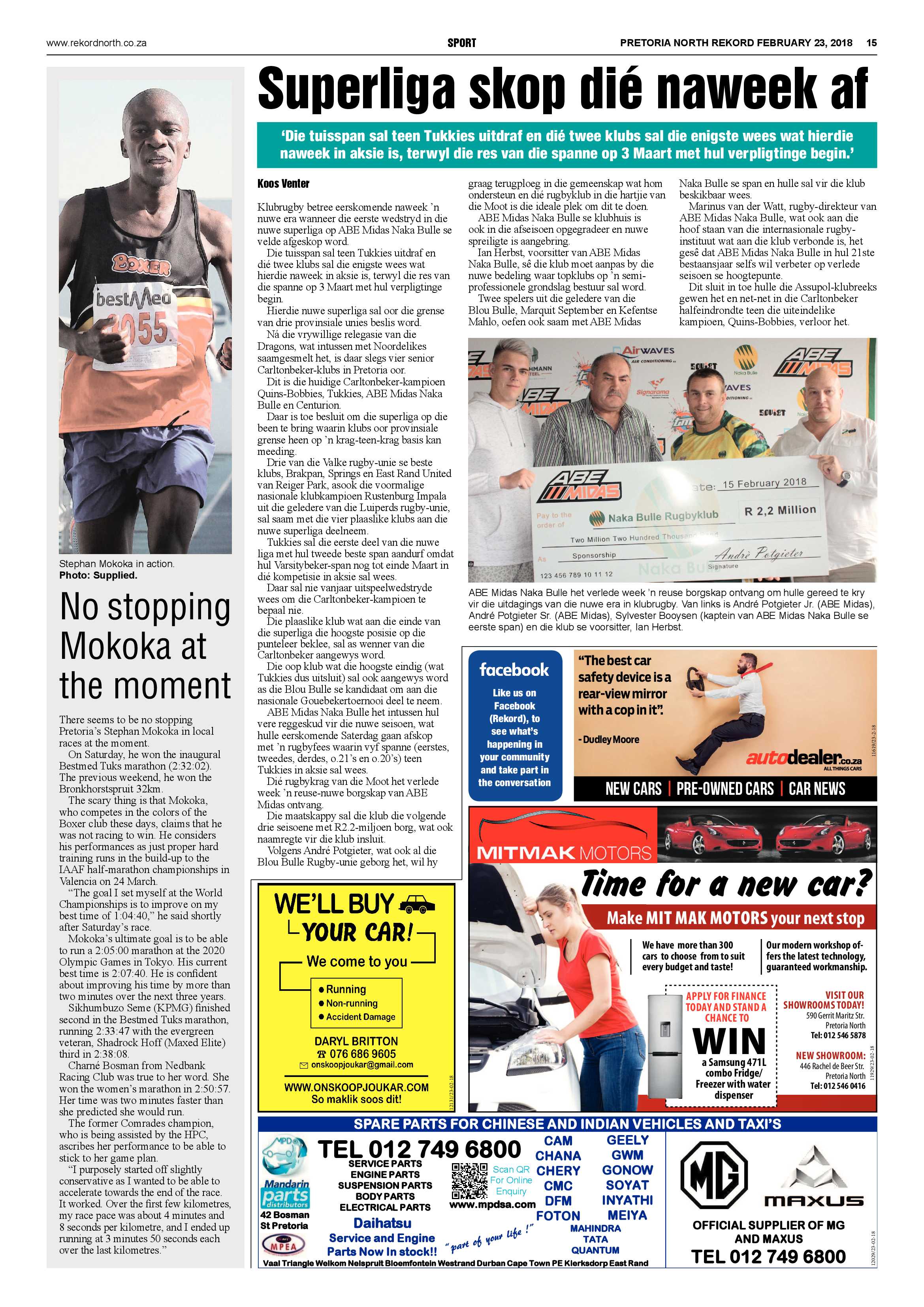 Rekord North 23 February 2018 page 15