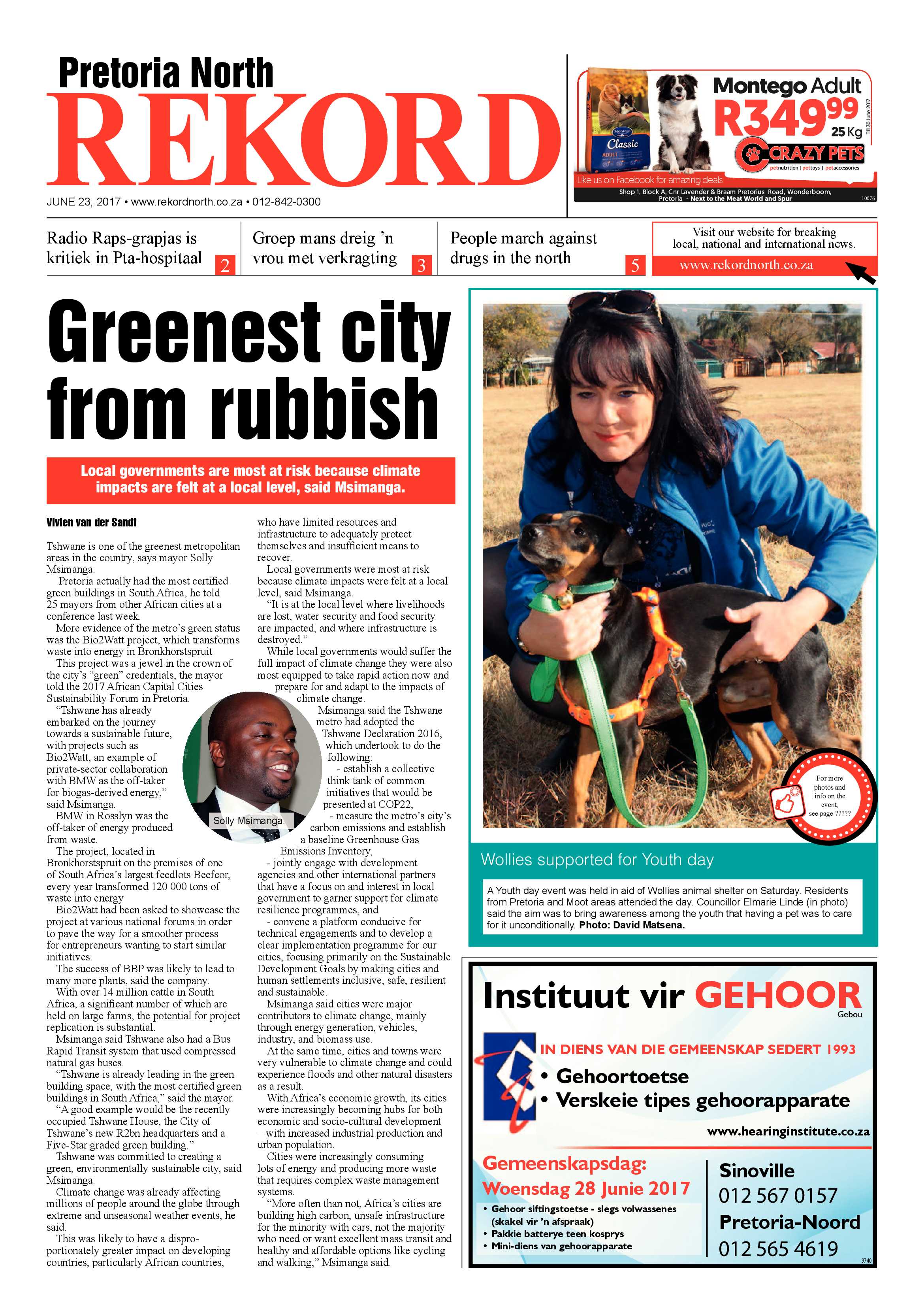 Rekord North 23 June 2017 page 1