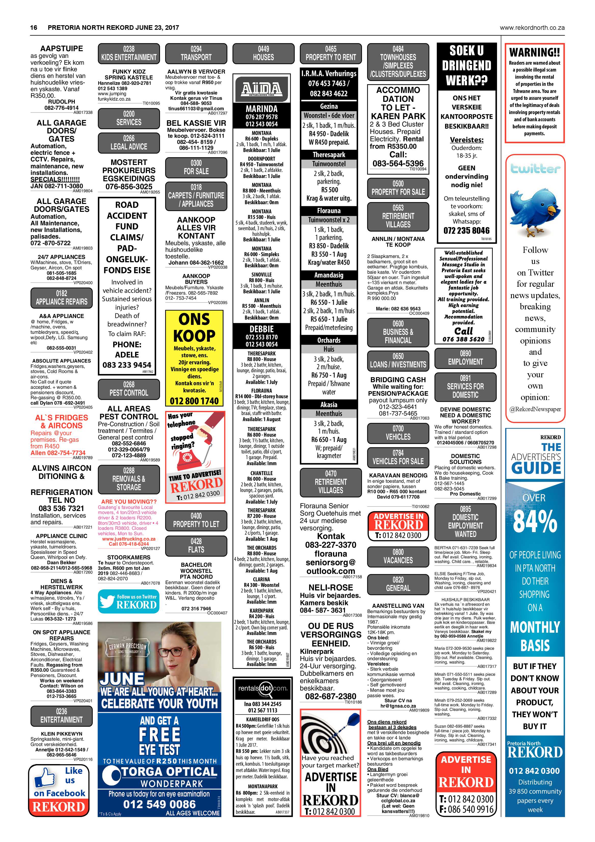 Rekord North 23 June 2017 page 16