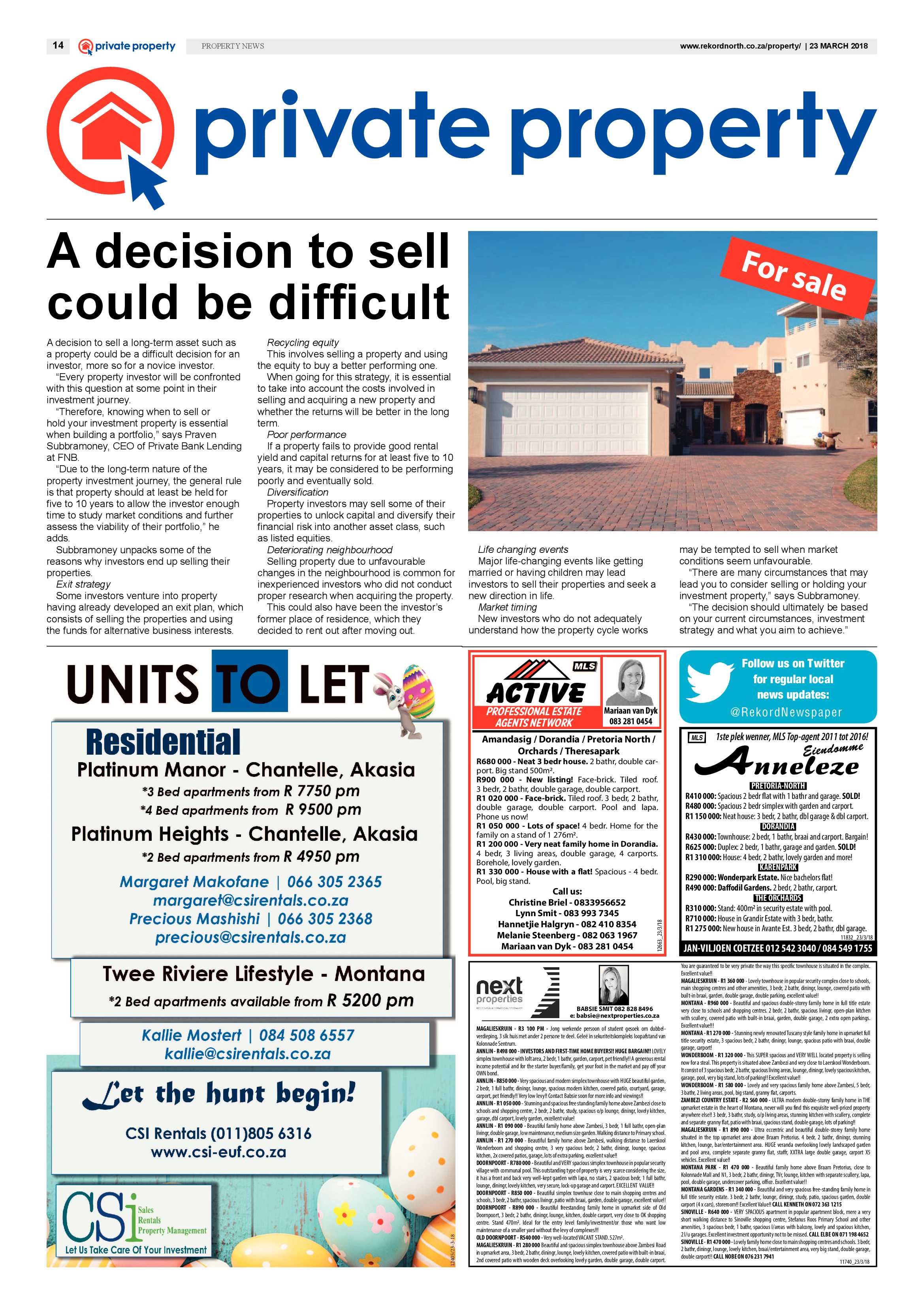 Rekord North 23 March 2018 page 14