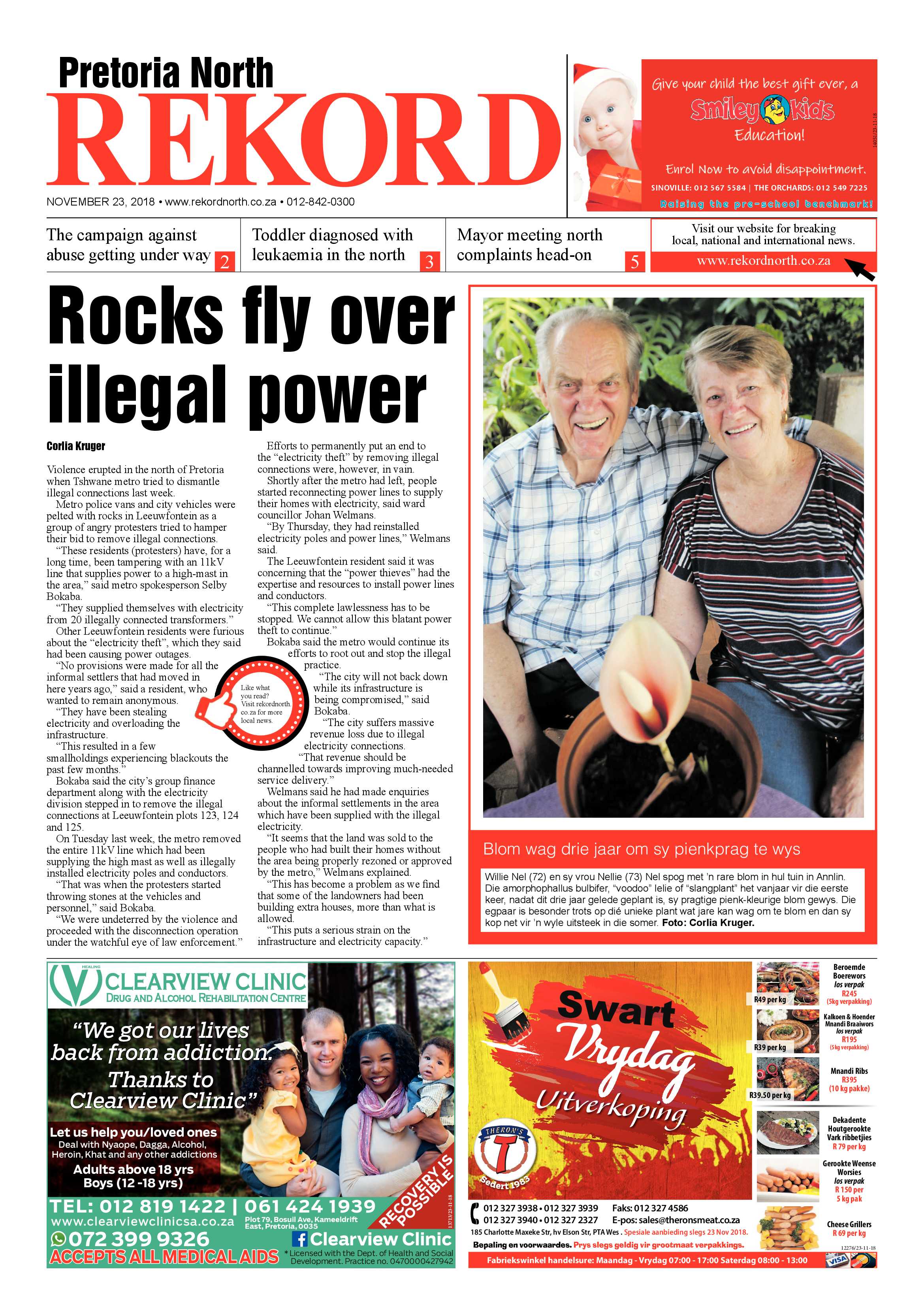 Rekord North 23 November 2018 page 1