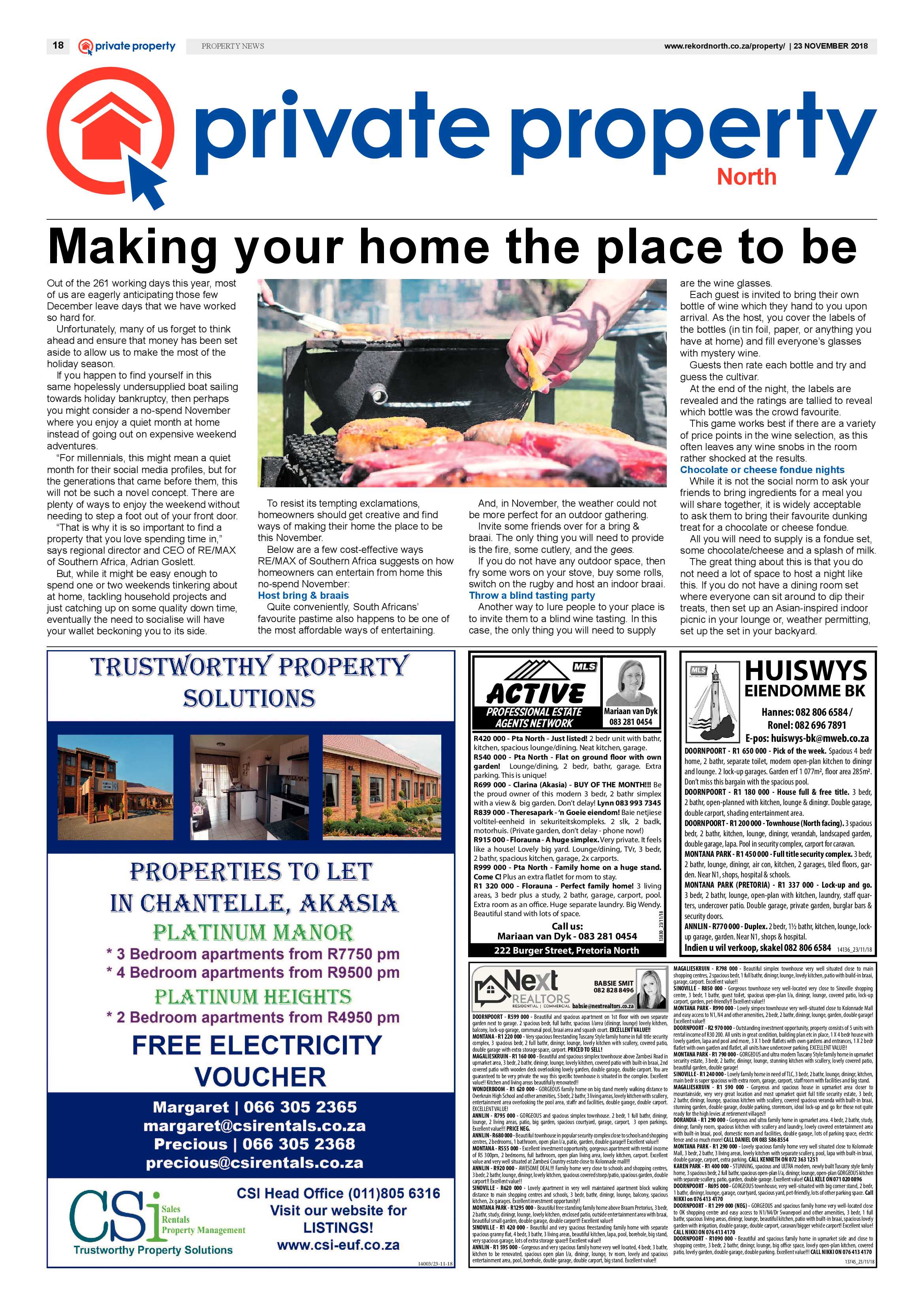 Rekord North 23 November 2018 page 18