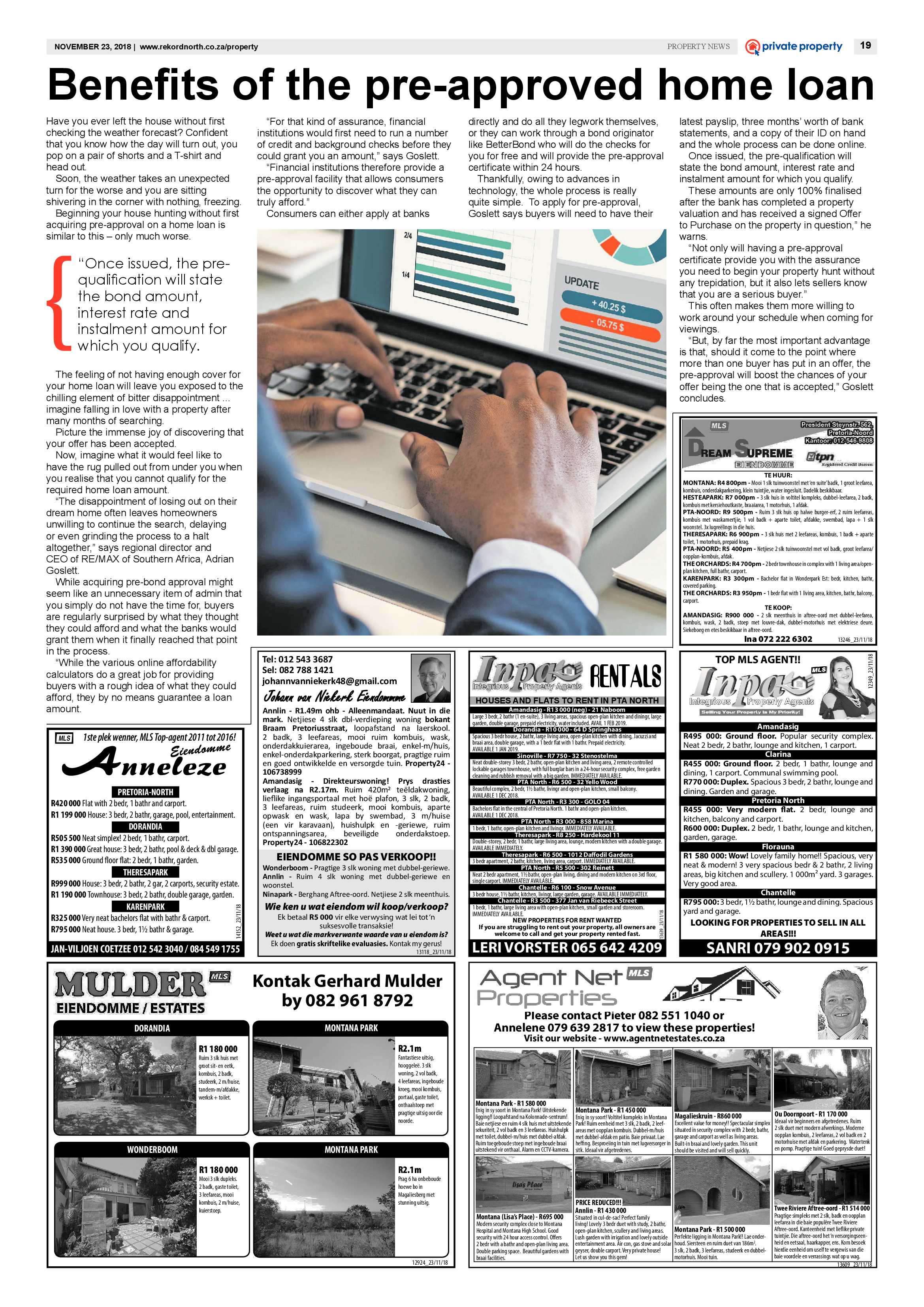 Rekord North 23 November 2018 page 19