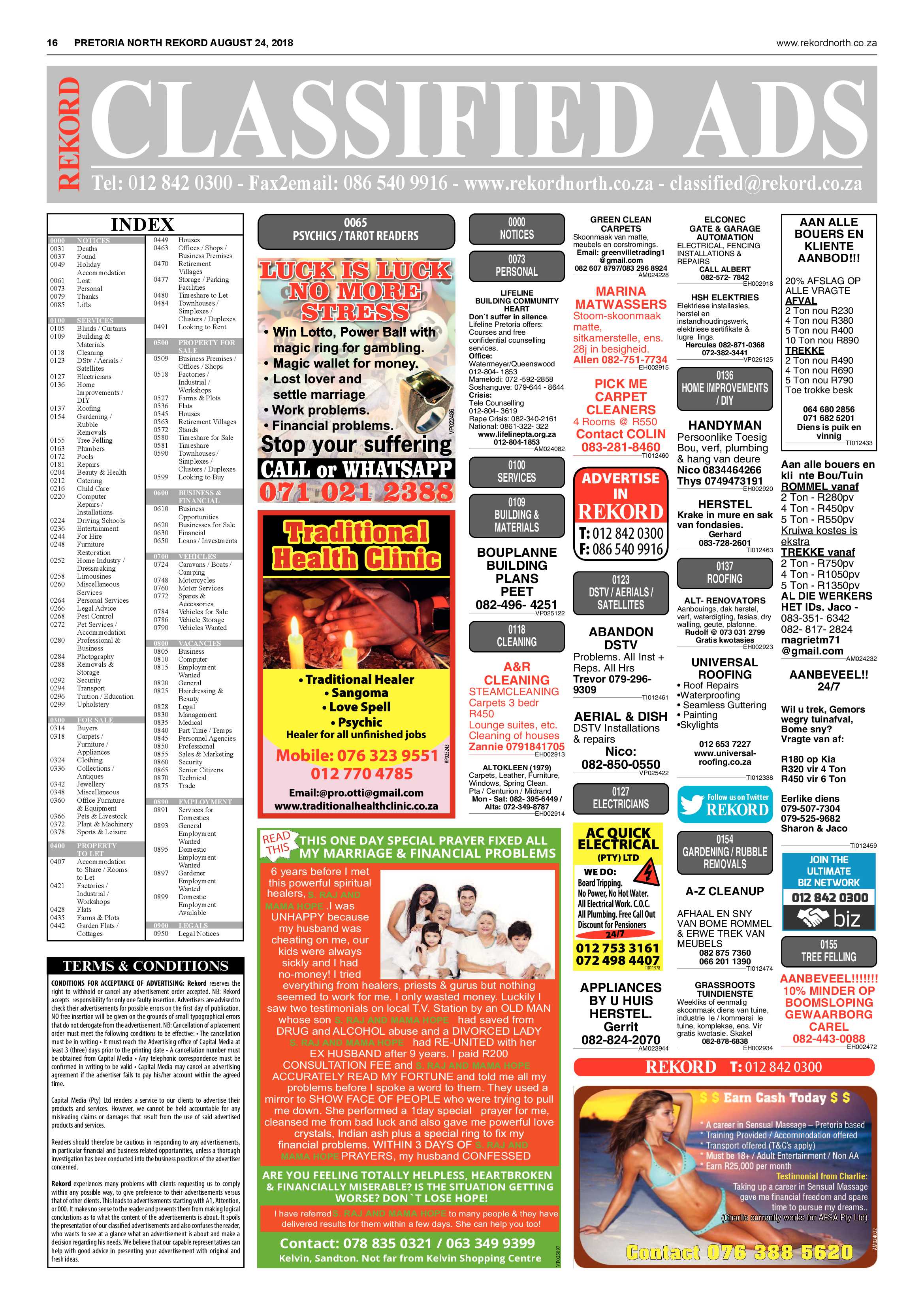 Rekord North 24 August 2018 page 16