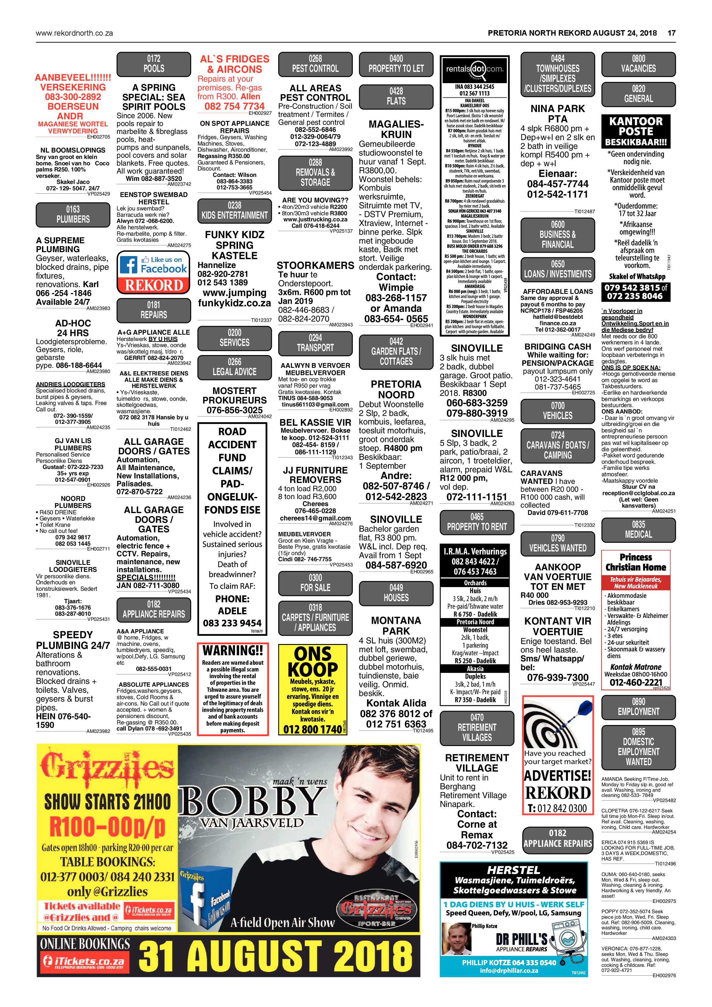 Rekord North 24 August 2018 page 17
