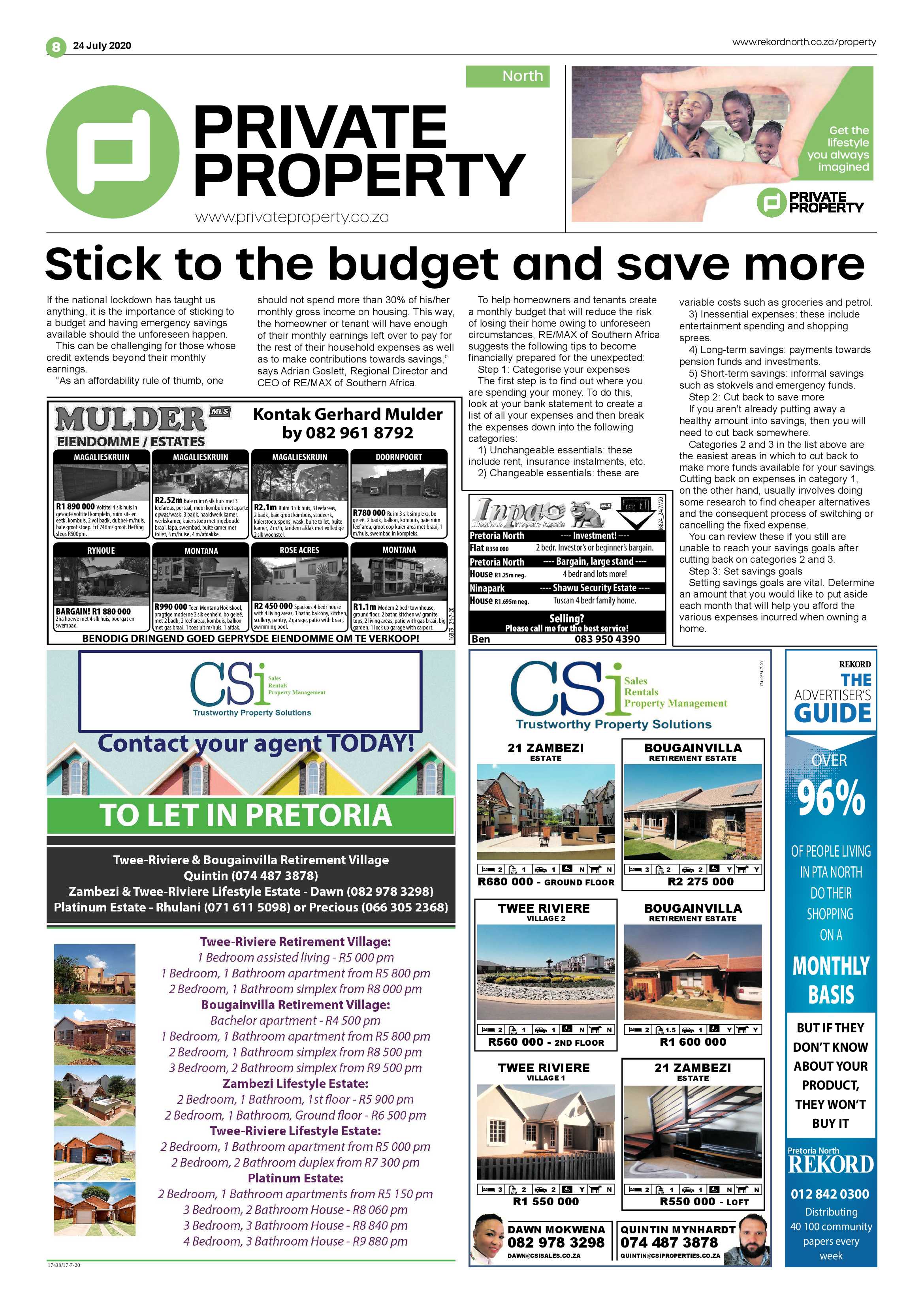 Rekord North 24 July 2020 page 8