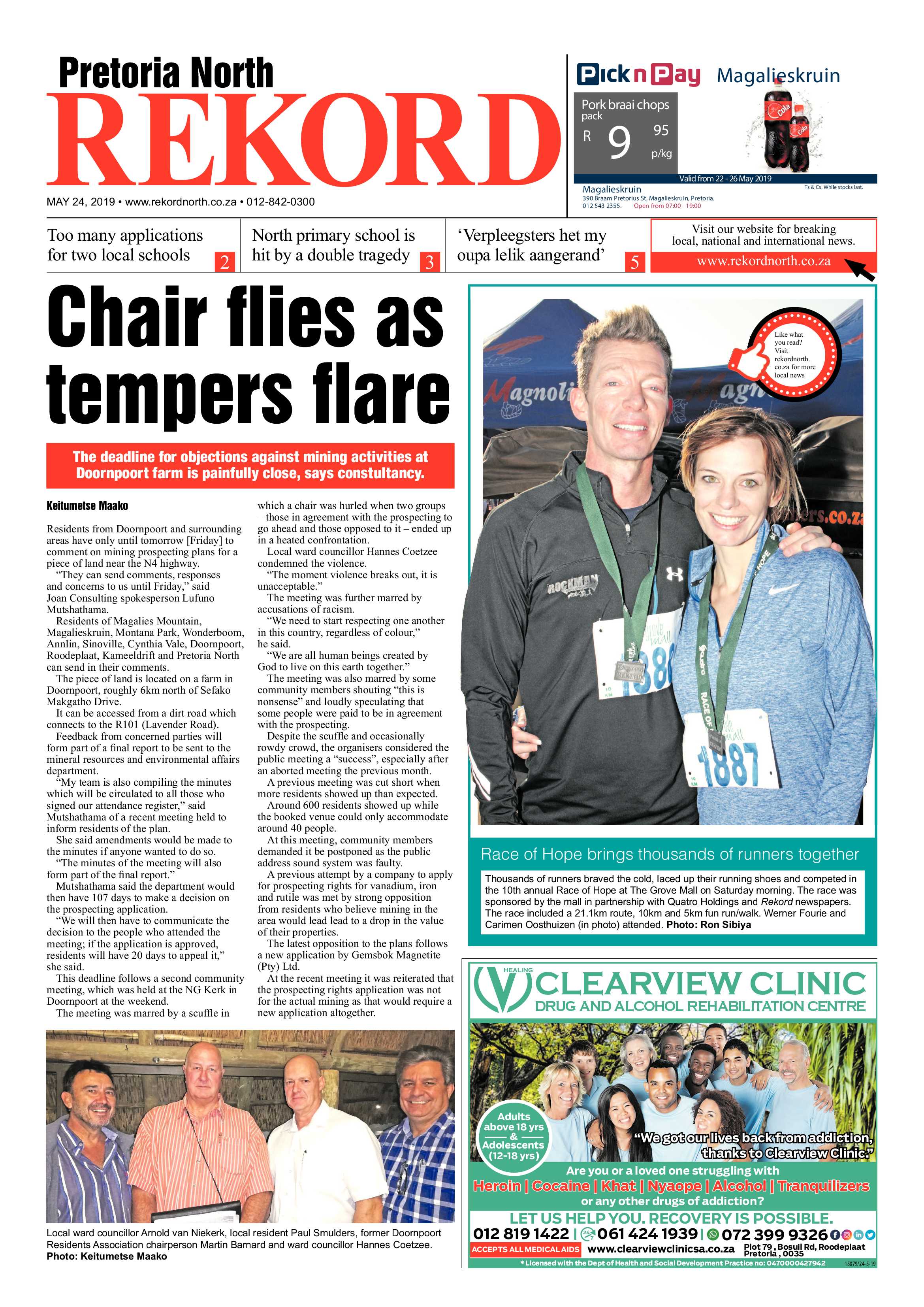 Rekord North 24 May 2019 page 1