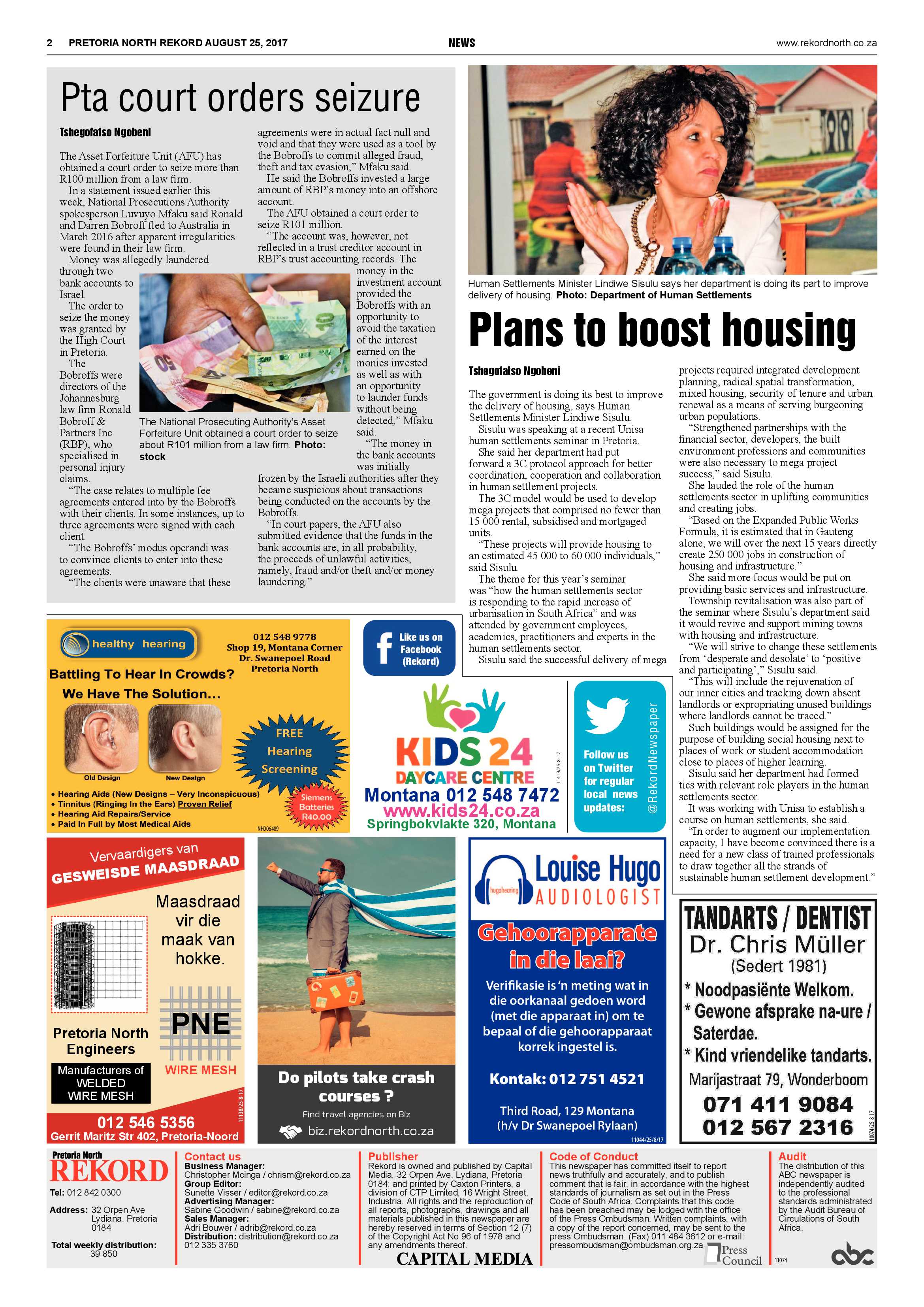 Rekord North 25 August 2017 page 2