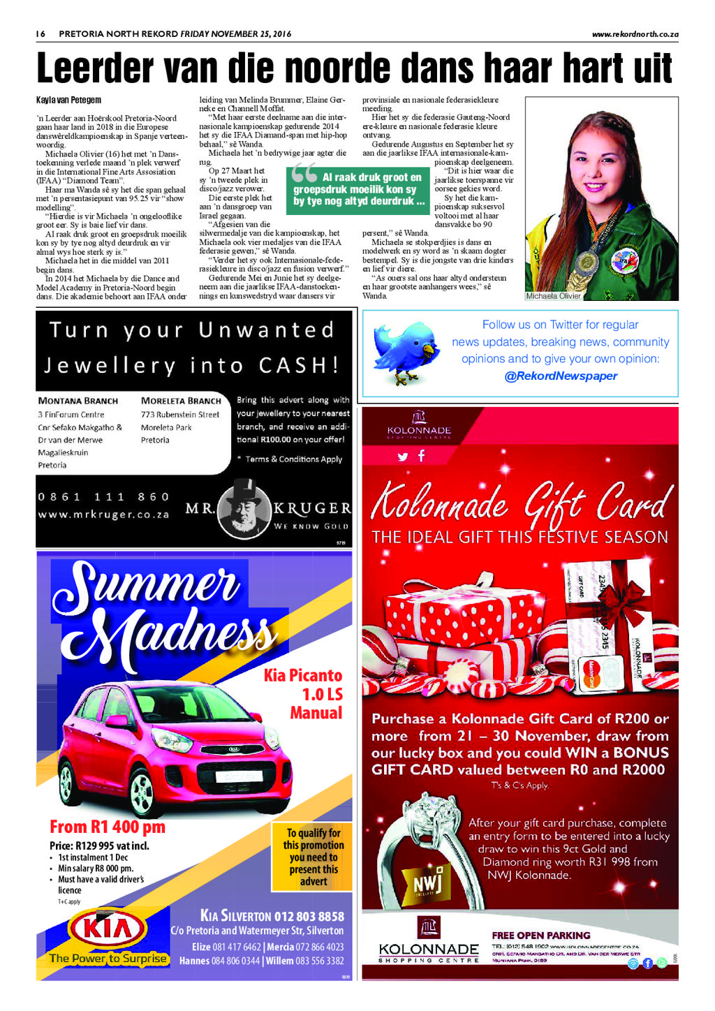 Rekord North 25 November 2016 page 16